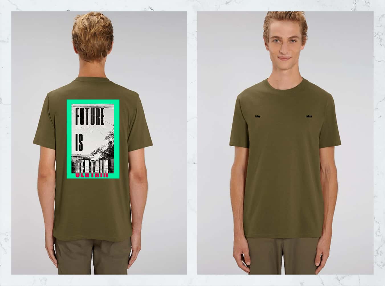 dstry tokyo t-shirt - future is certain