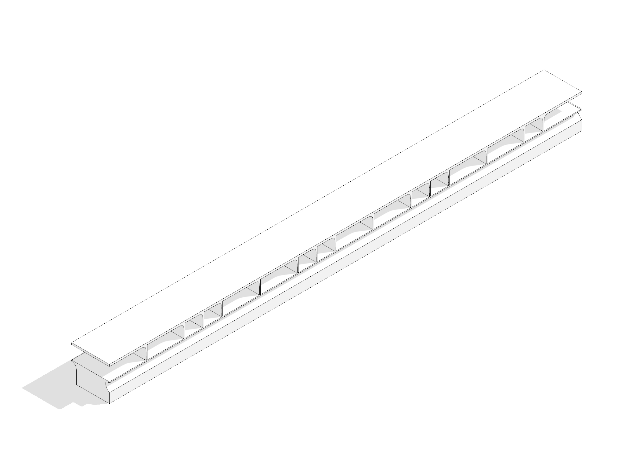 3 Curved Walls