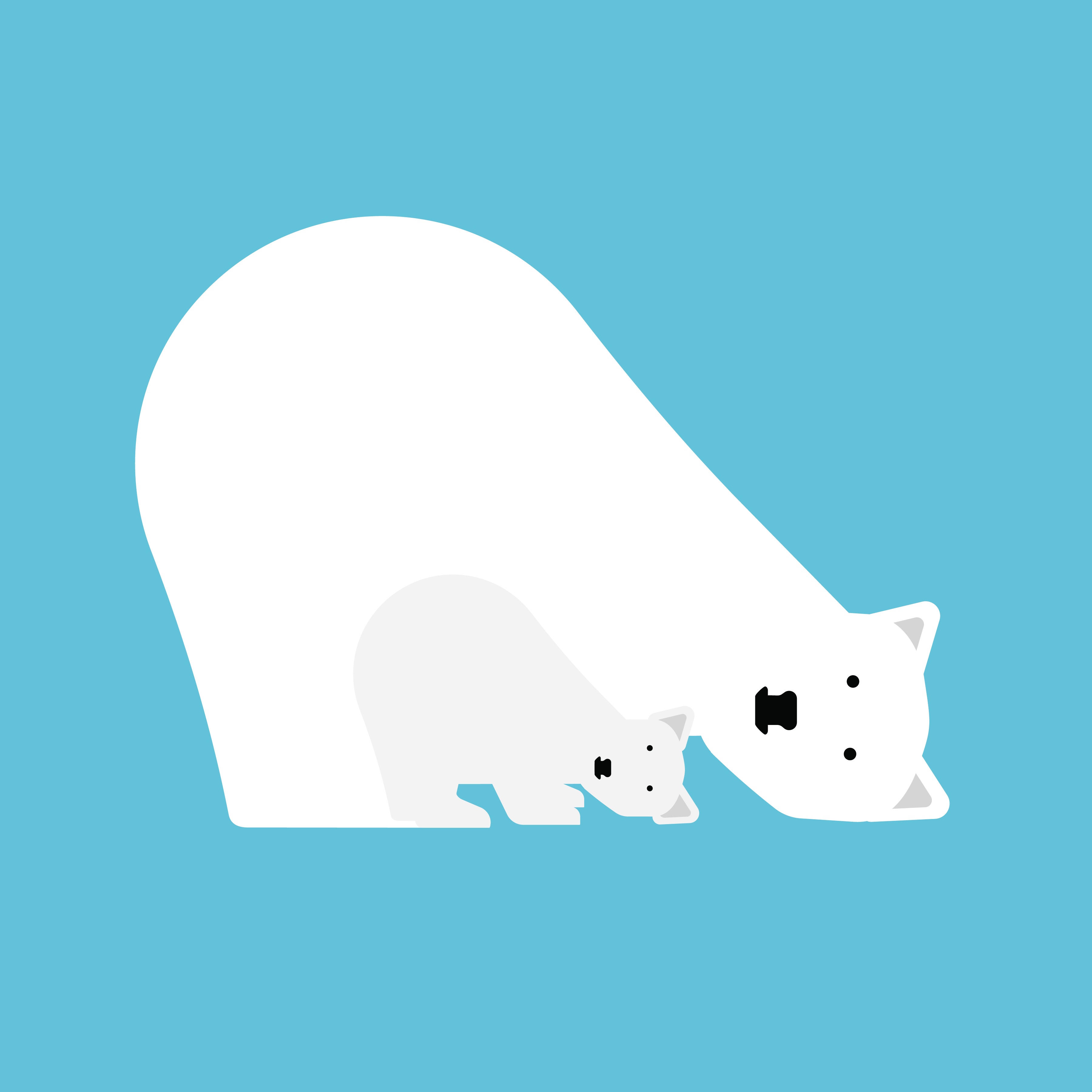 Pedro Polar Bear and son