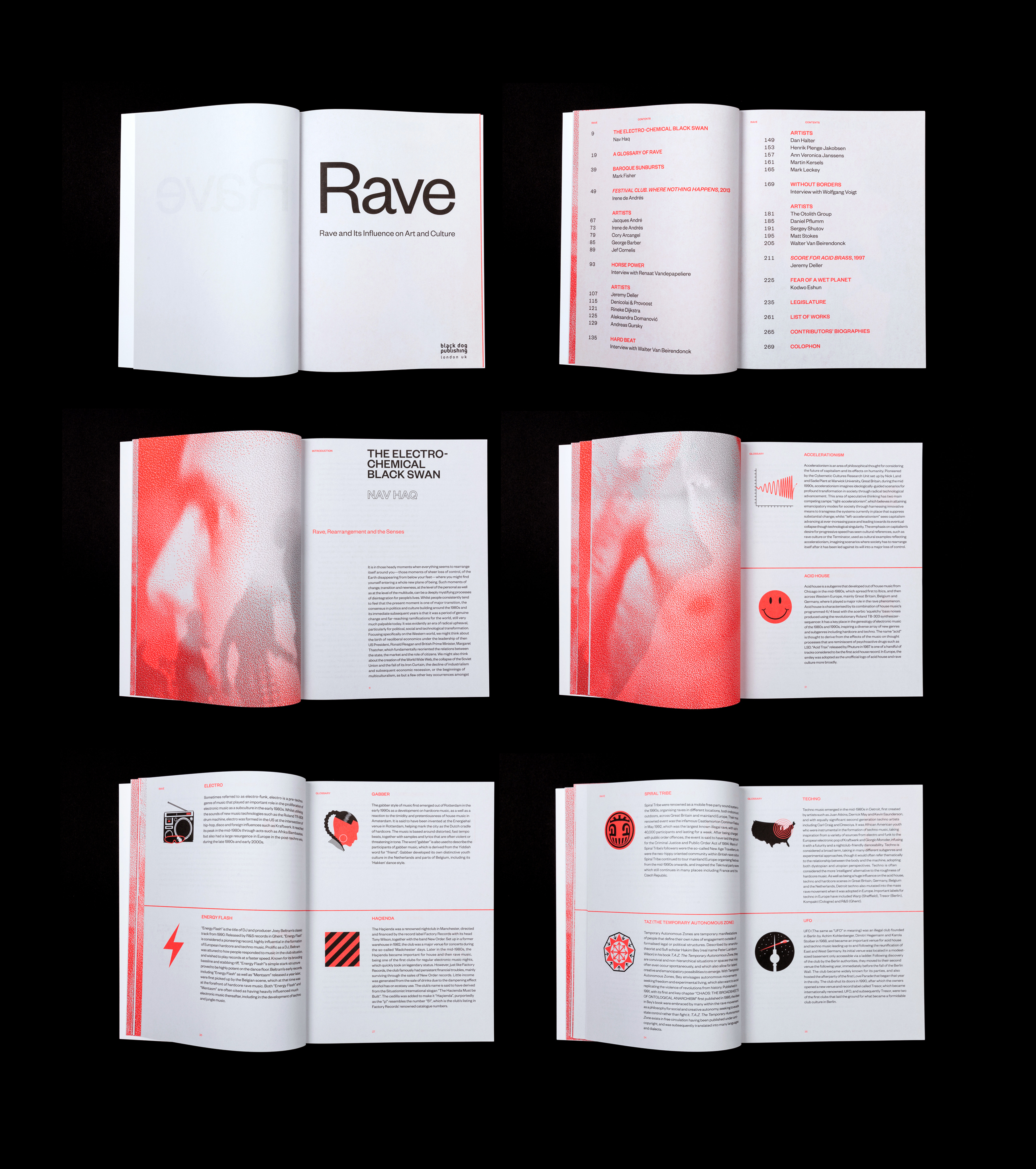 Rave book design, by Jelle Maréchal - Design Week