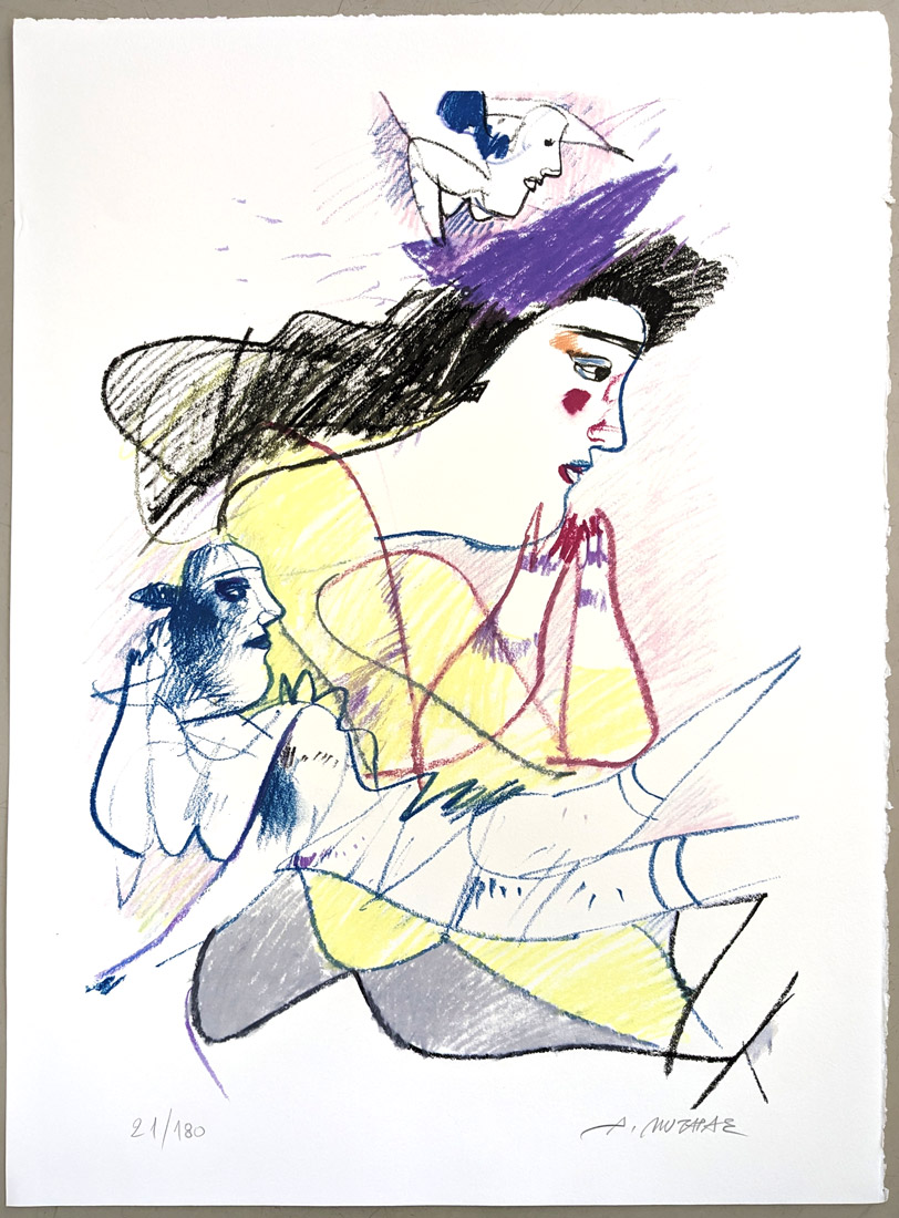 Silkscreen, 70x50cm, Edition of 180