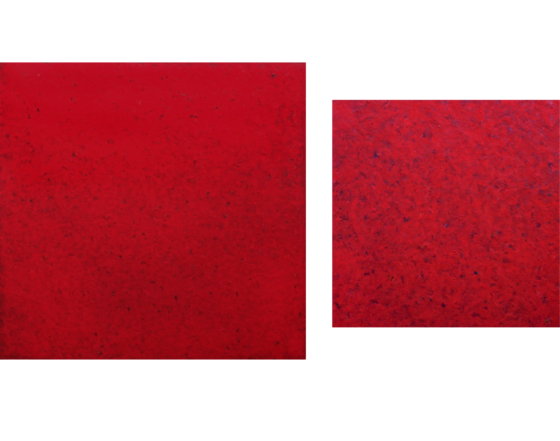 Acrylique, 110x110 cm  et d&eacute;tail.