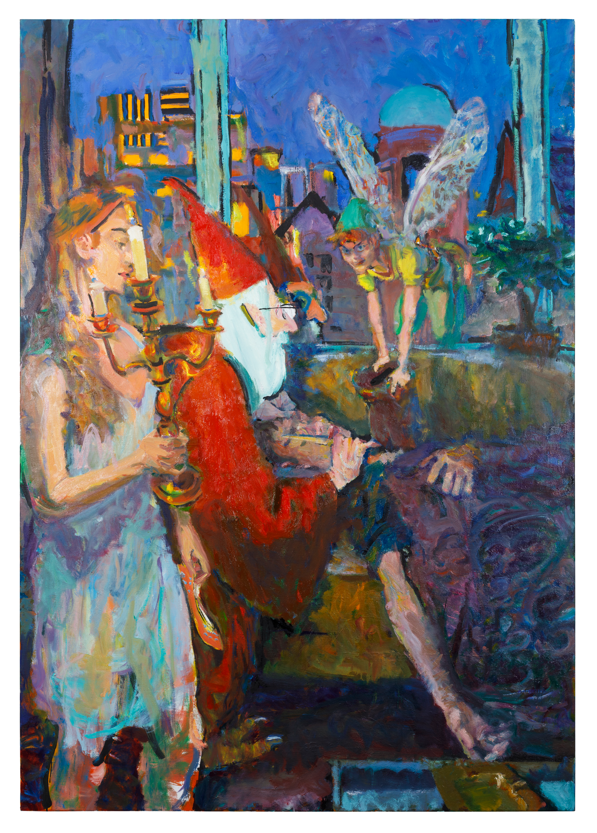 ‘Cold Was The Night’ 200x140cm Oil on linen