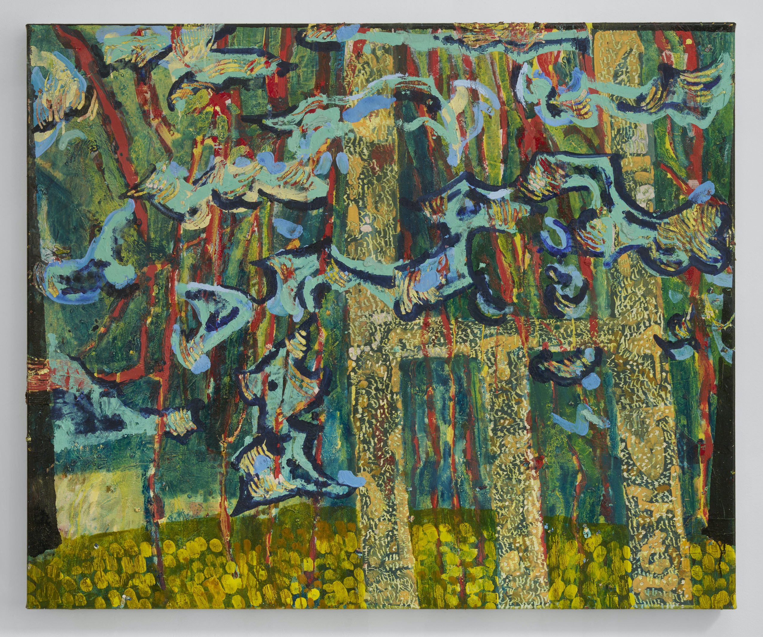 TREMOR, Oil on canvas, 95 x 115 cm