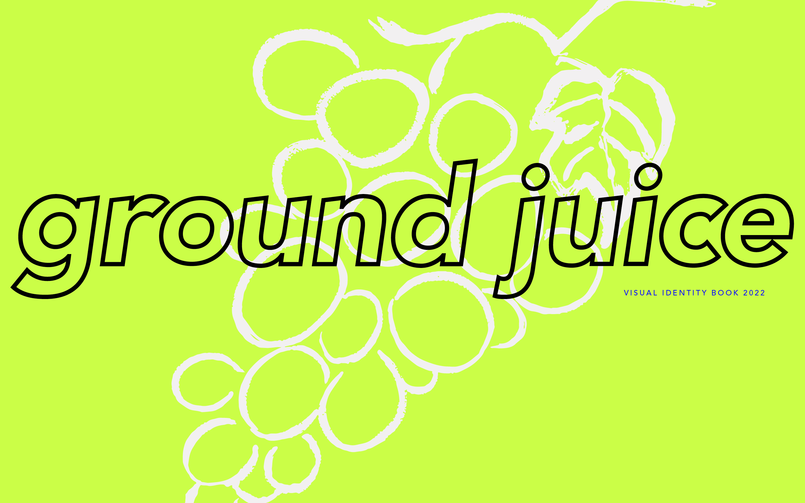 Ground Juice Brand Identity and packaging