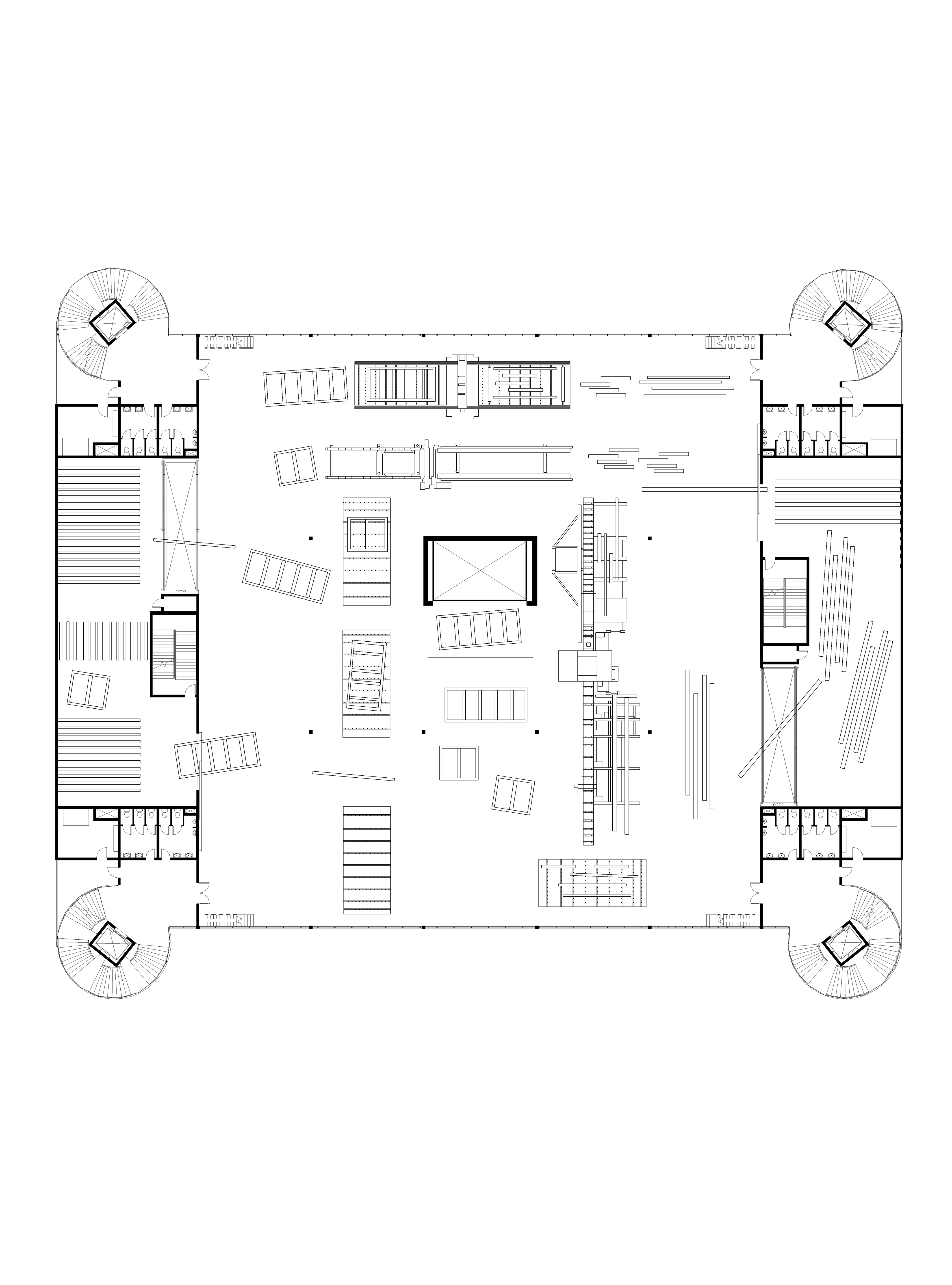 plan, studio Deep Tower, TU Berlin