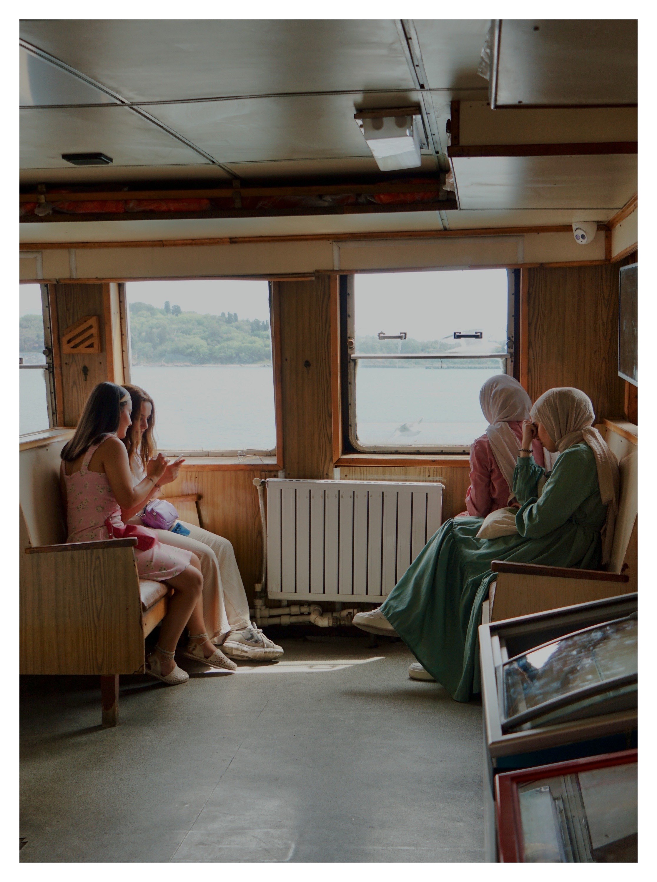 zine: "people on boats" 