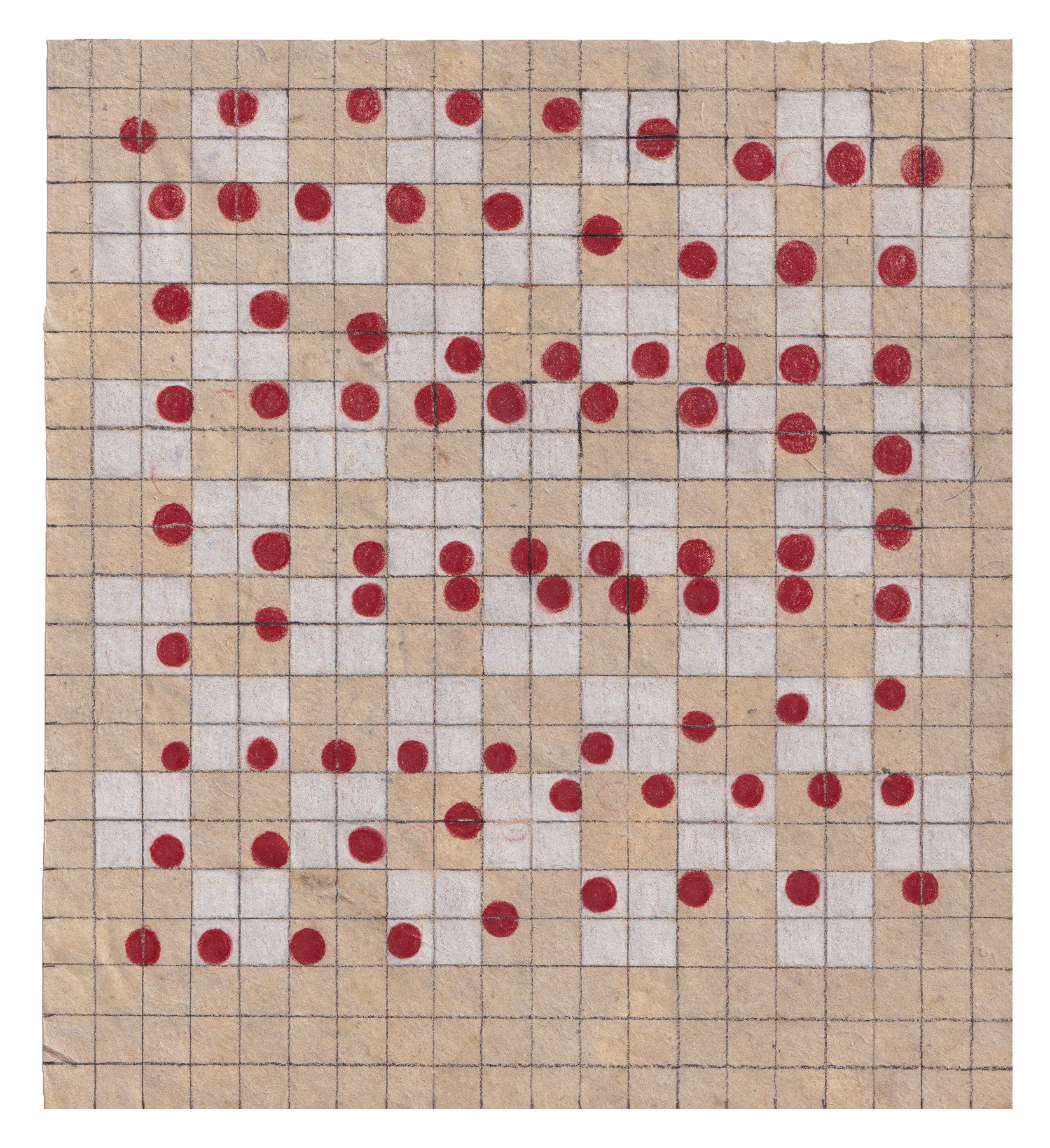 ping pong effect, abaca, 20 x 22 cm 