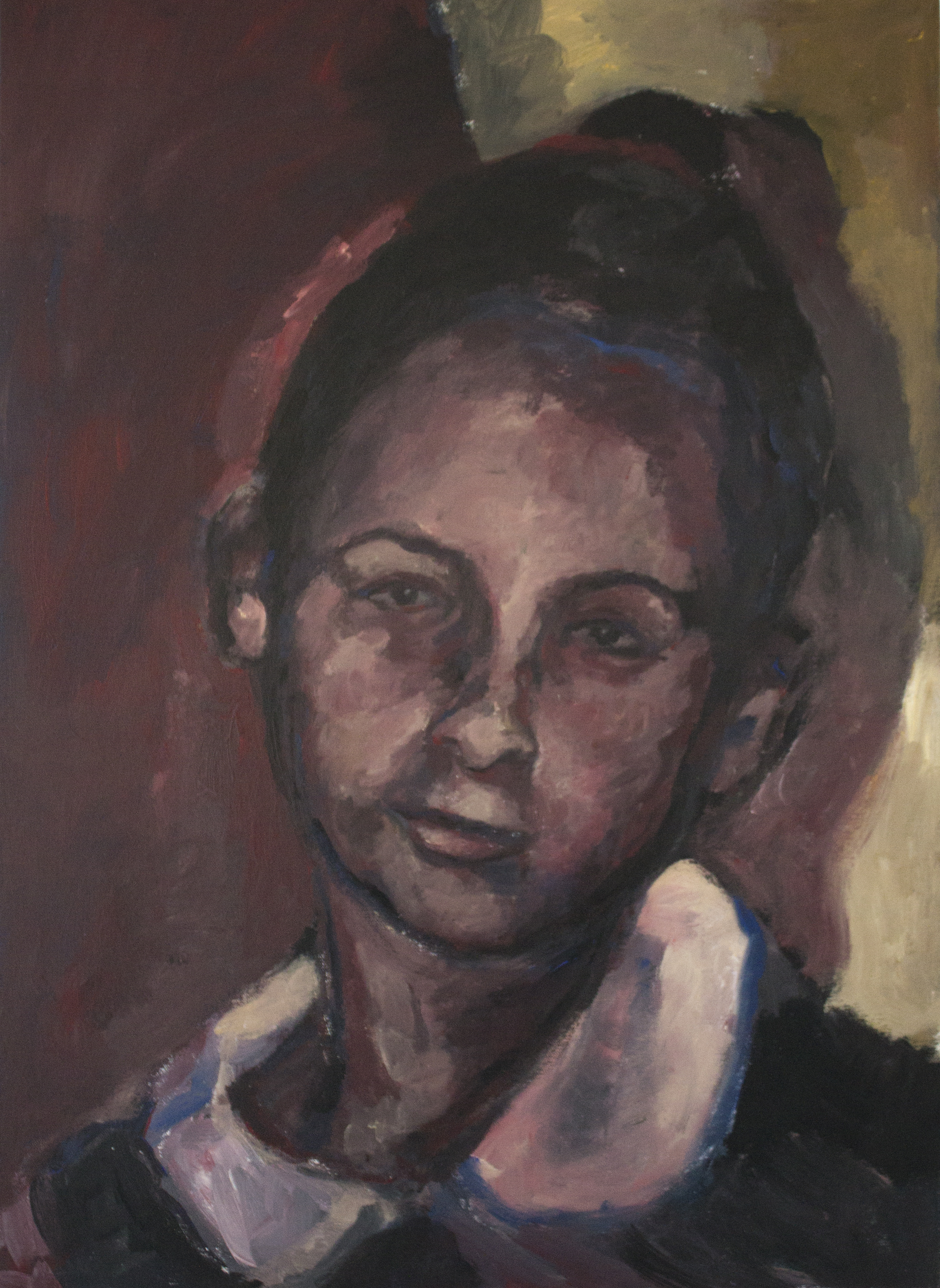 Michaela 70x50cm Acrylic on Canvas