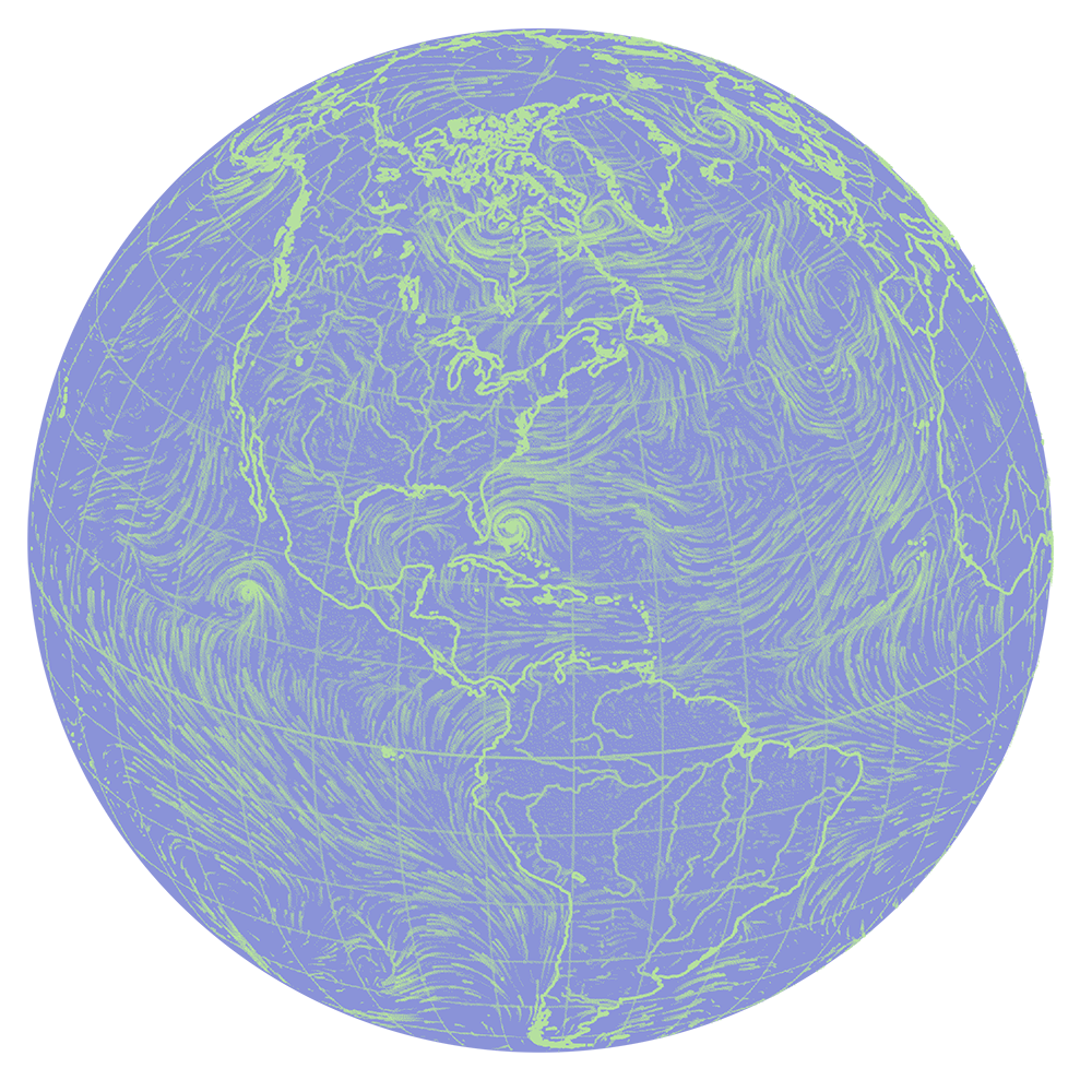 Online platform used to track wind patterns, https://earth.nullschool.net/ - It’s Freezing in LA! #4: Humans & Ecology