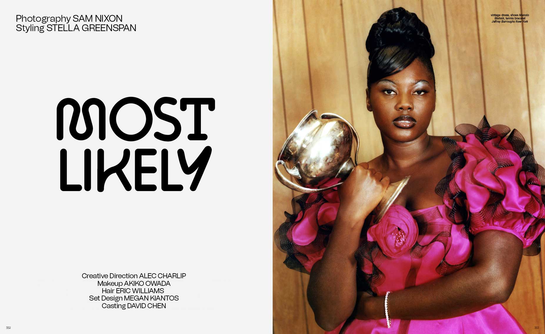 20/23Editorial design, issue 13, FW21Photopgraphy: Sam Nixon