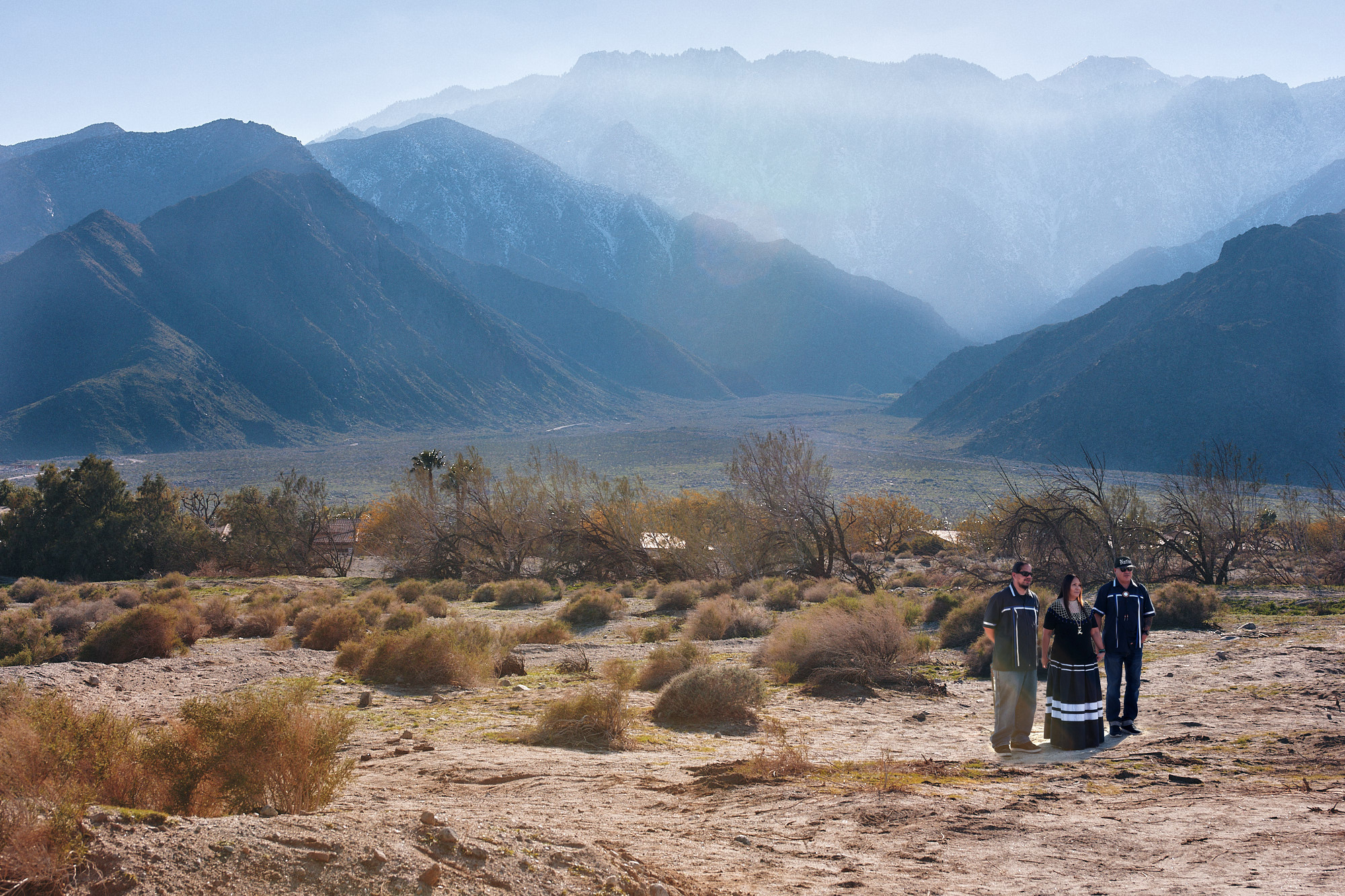 site of Gerald Clarke installation