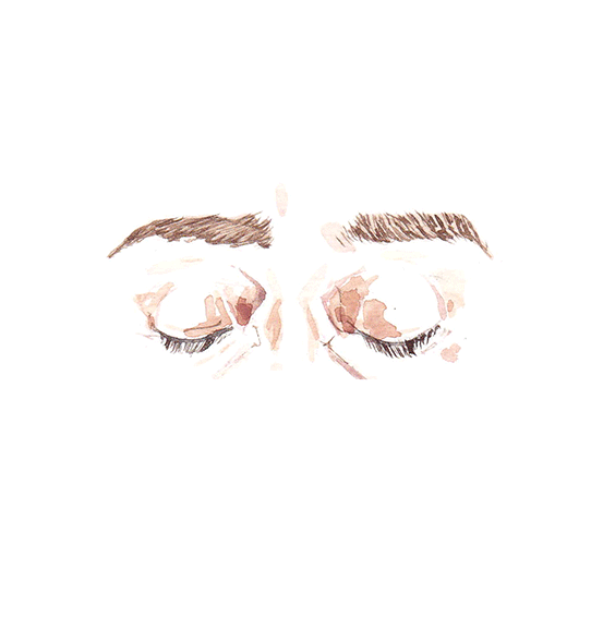 Dyptique, 40 x 14 cm chacun, aquarelle