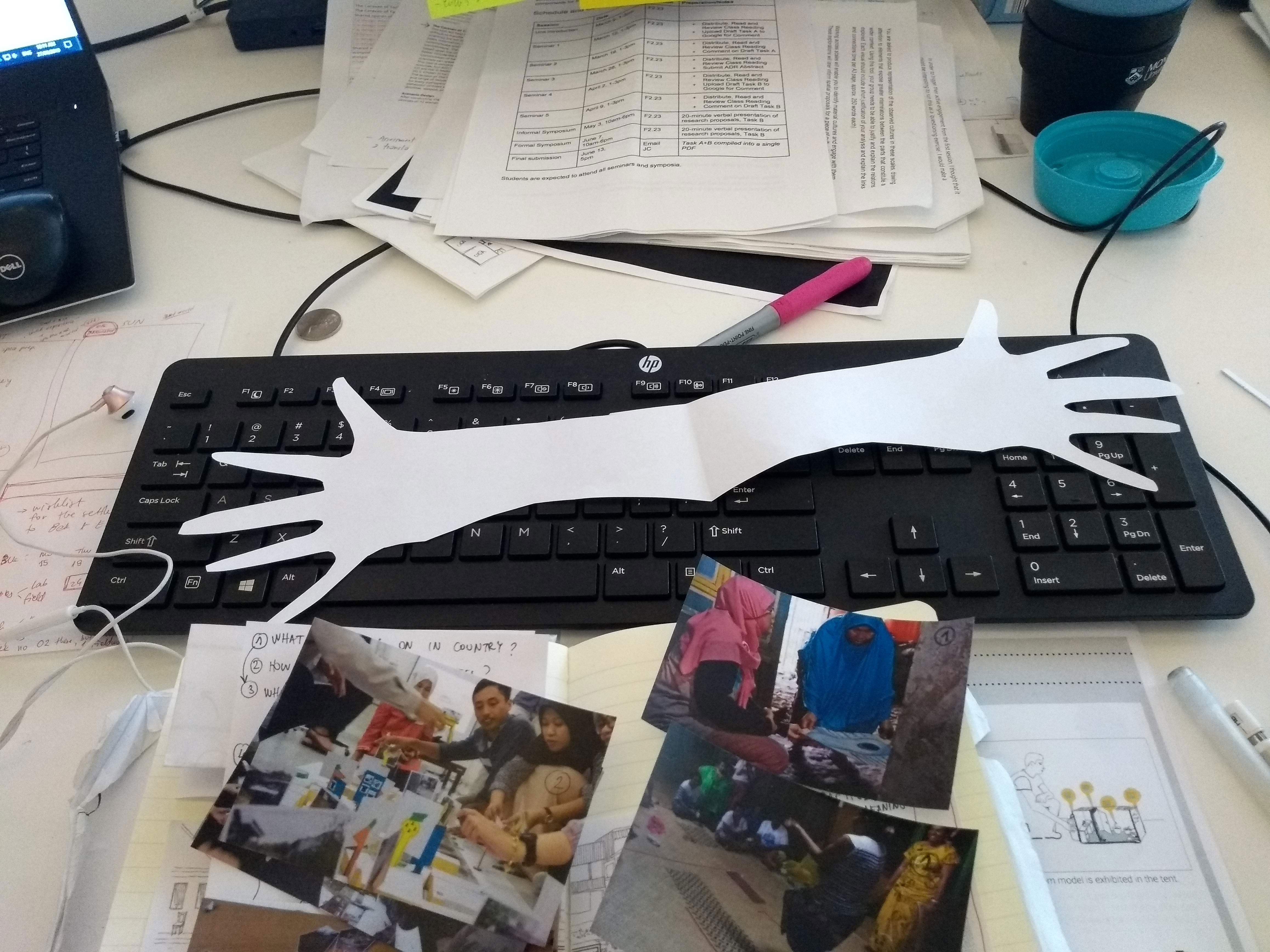 ...changing scales, shortening distances...