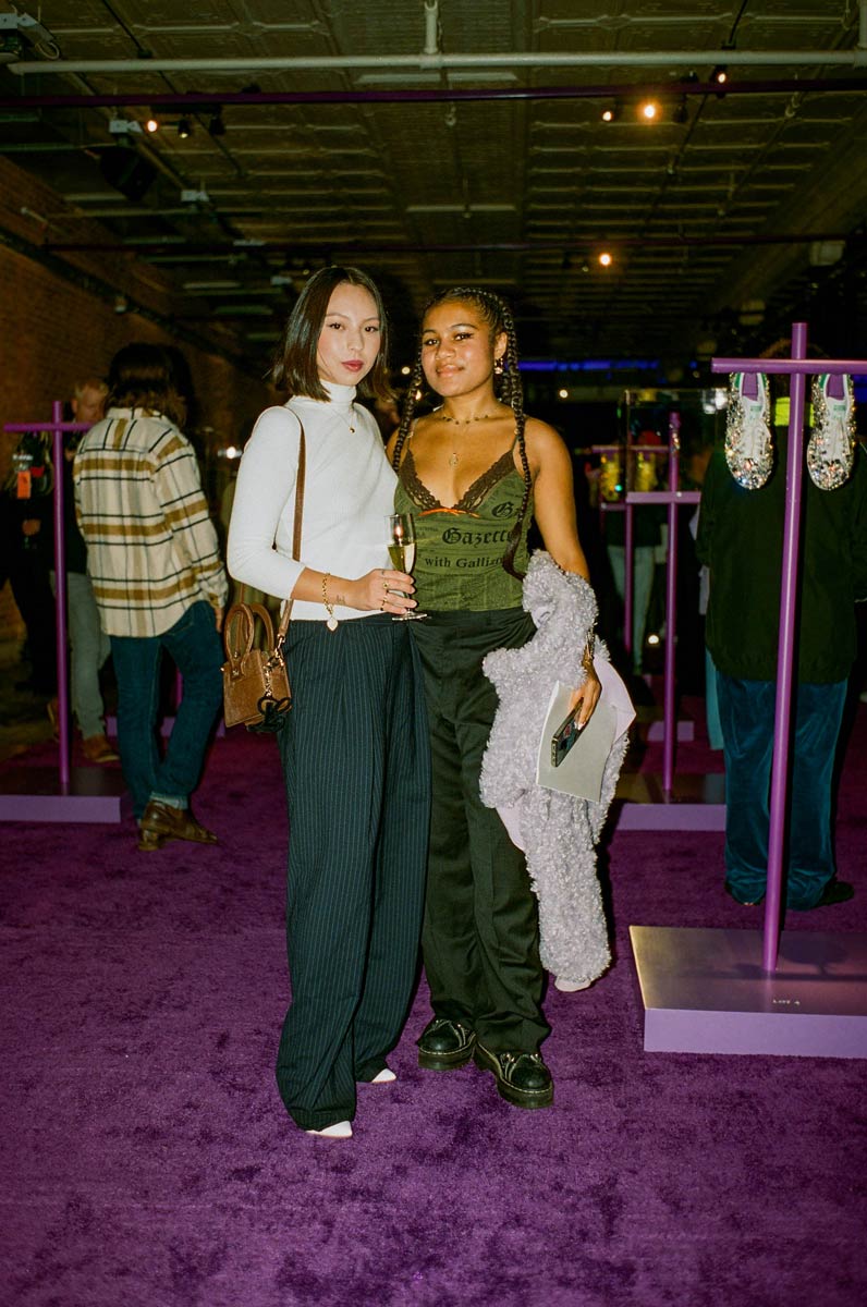 Lumia Nocito and Sophia Wilson at 'Son of a Pharaoh' auction preview