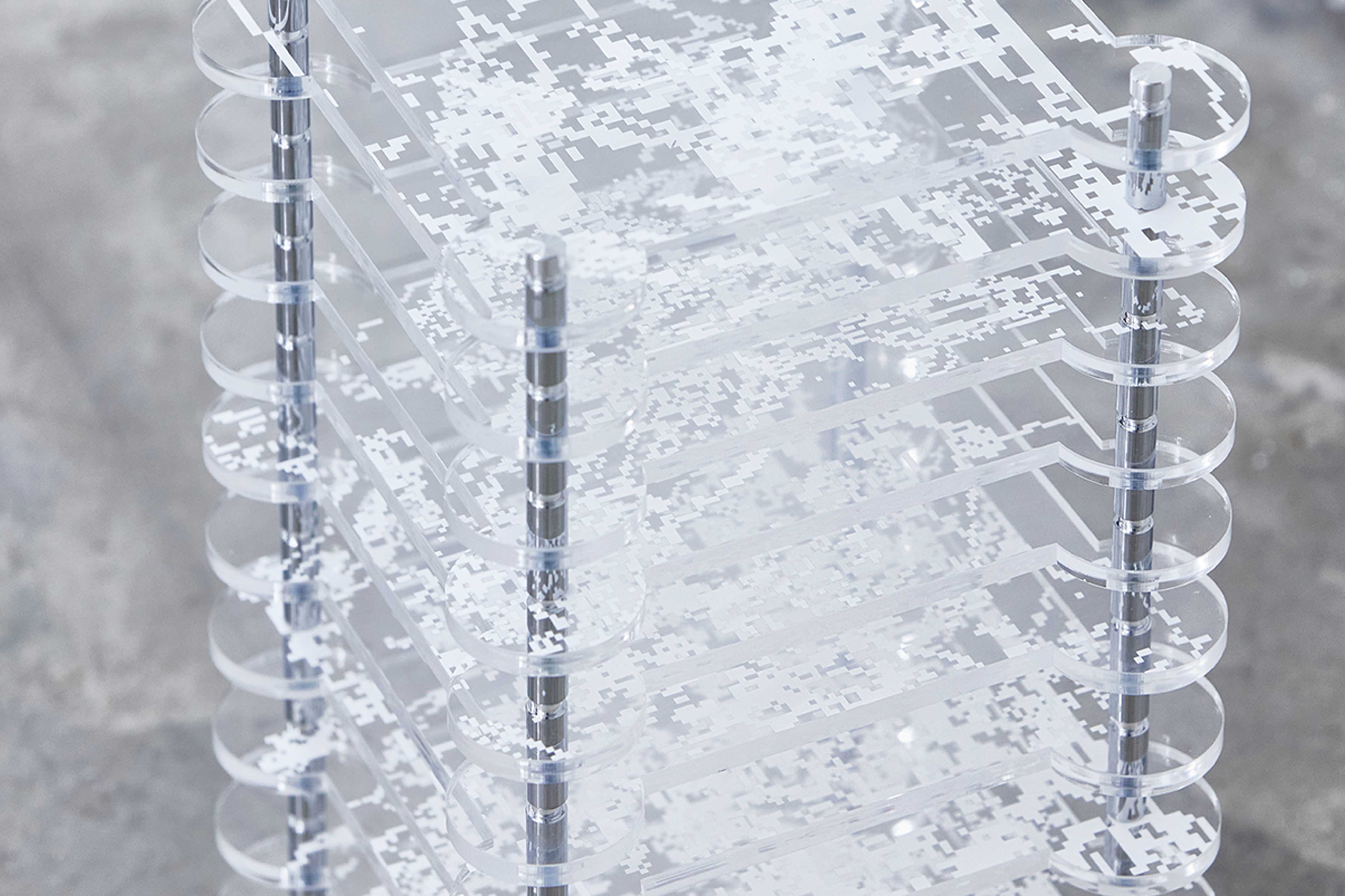 Bitchondria’s two-dimensional skin transformed into three-dimensional chunk (2022)