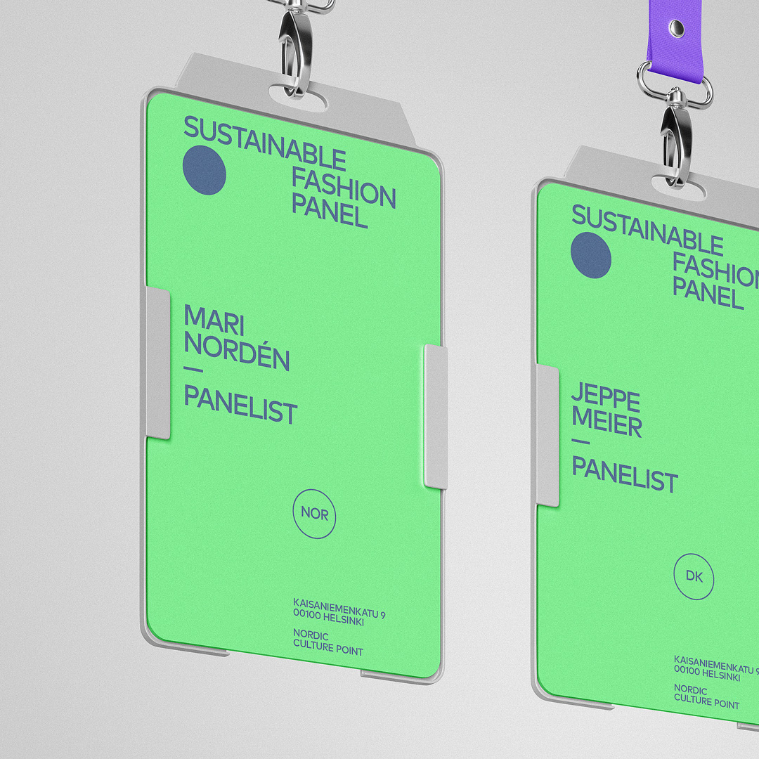 ︎︎︎ Sustainable Fashion Panel / Visual Identity / 2021