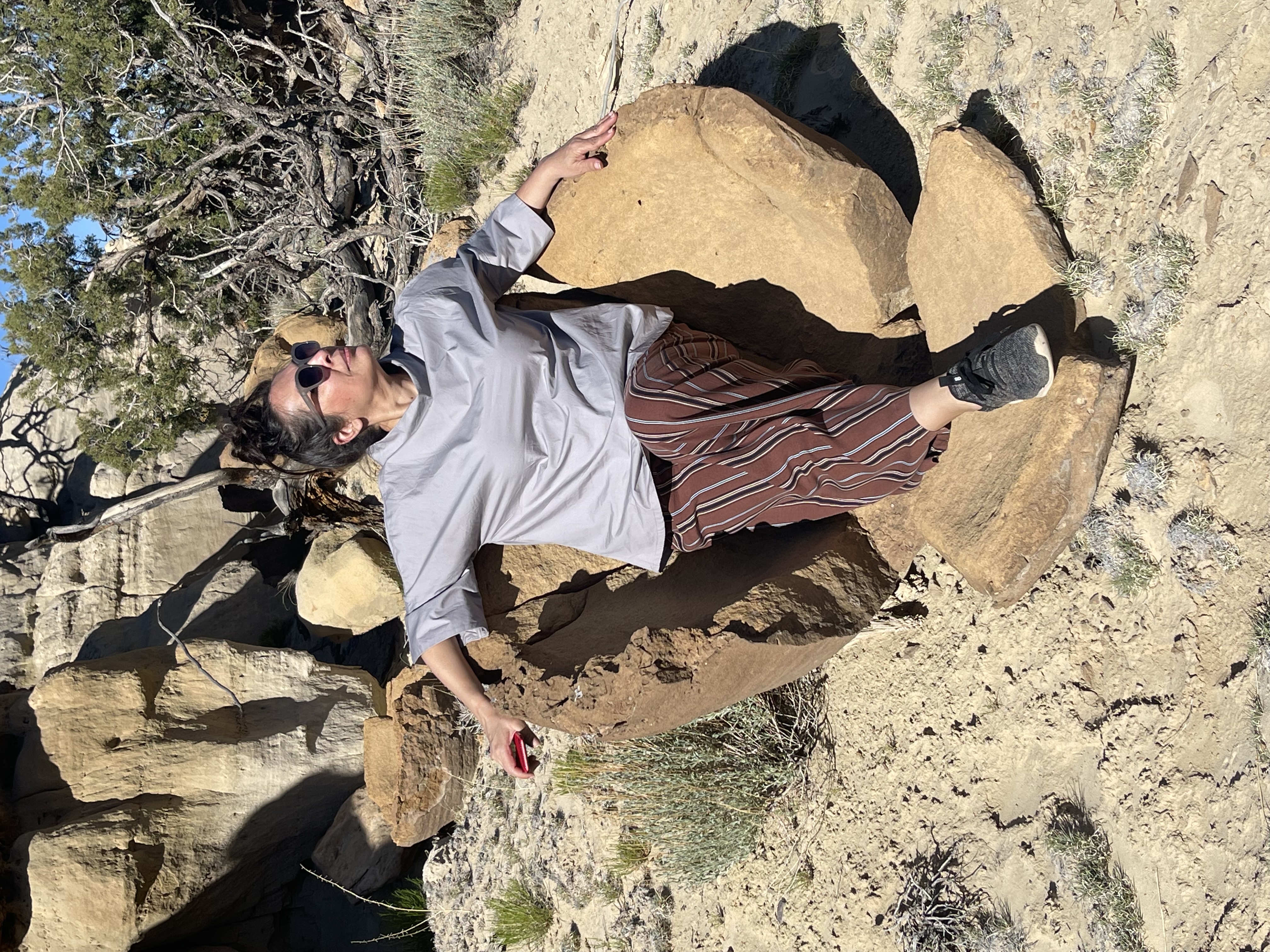 Shundana at Wahi Trail, Kayenta in Navajo Nation 2022