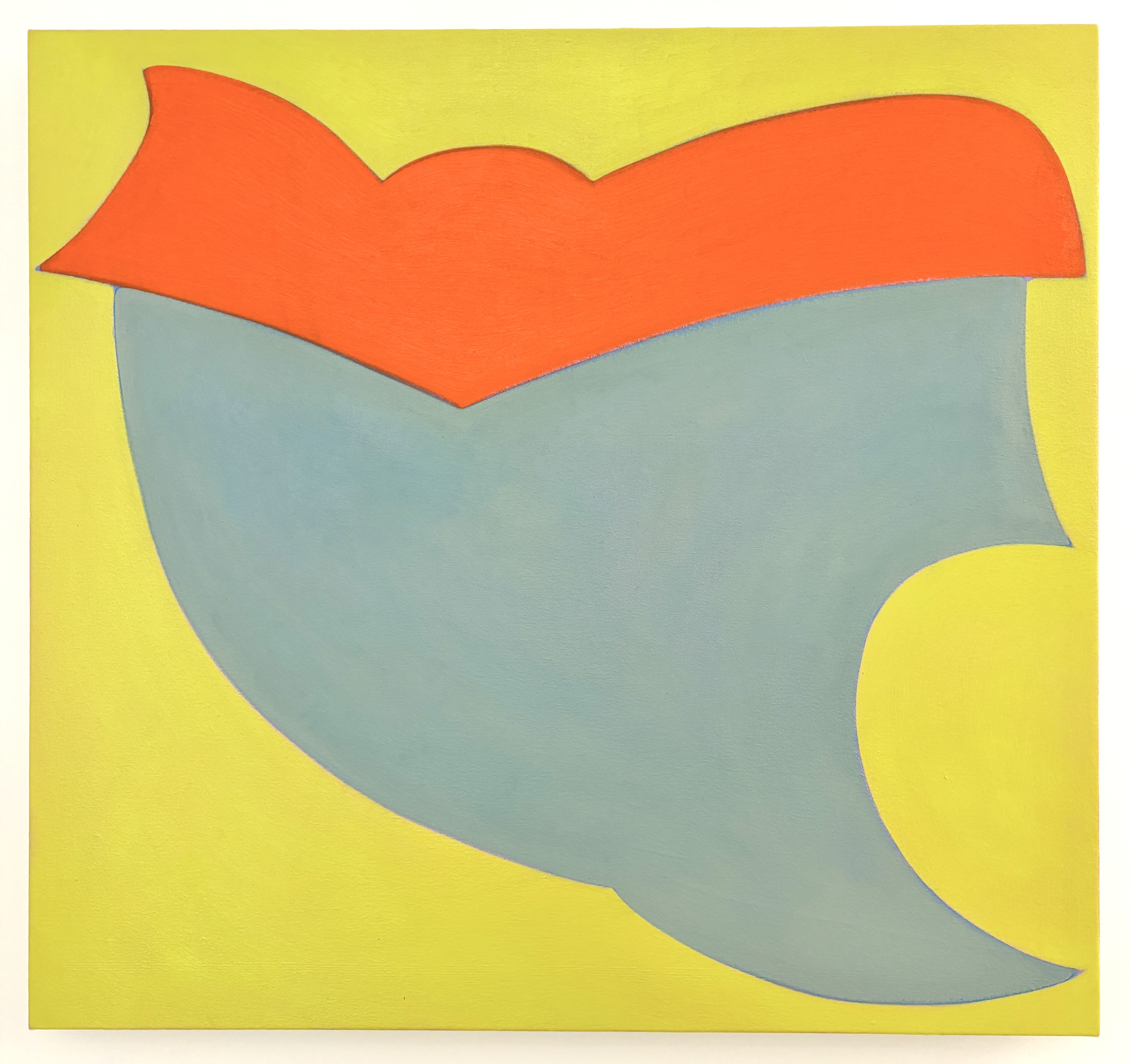 Sunlit Plaza, 30"x32", oil on canvas, 2025