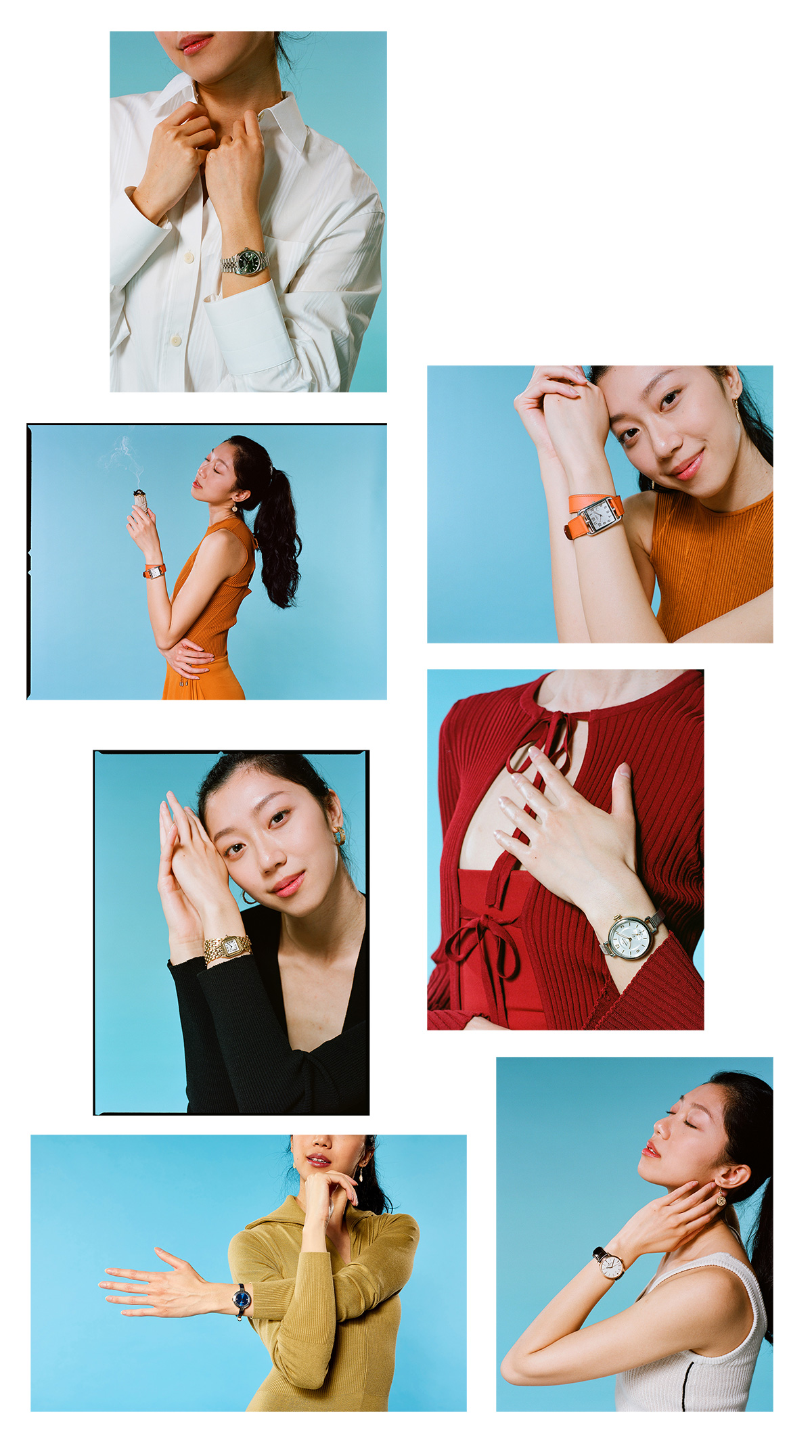 Photographd by F. Martin Ramin; Styling by Lizzy Wholley; Talent: Meghan Ng for Stetts Models