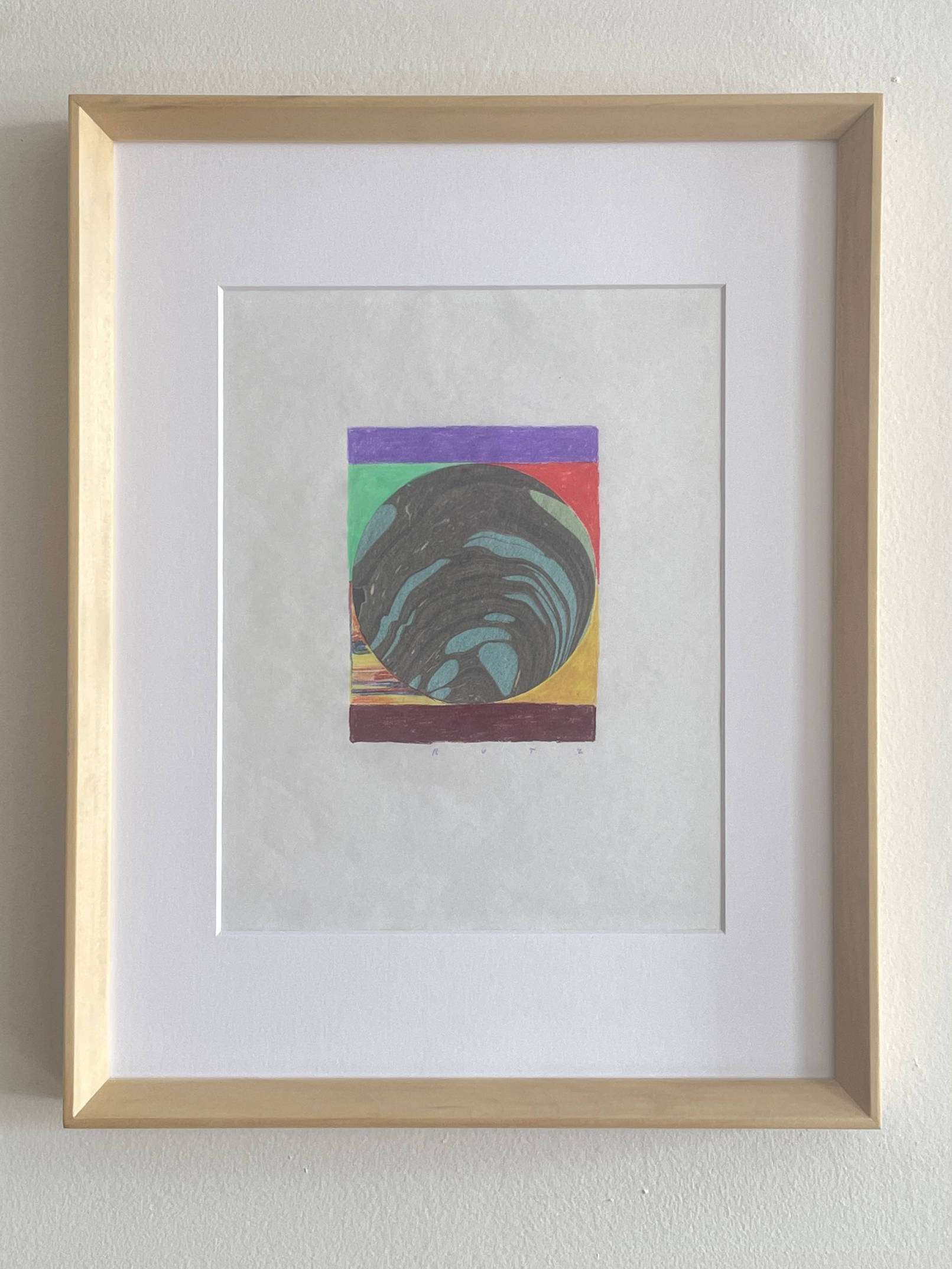 Untitled, collage on paper, 8" x 10," 2023