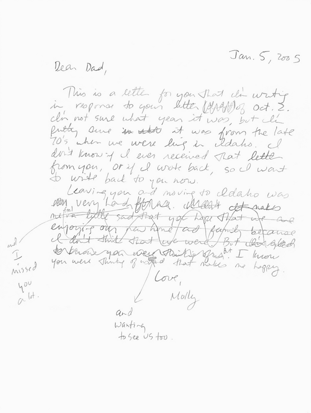 Letter #2 (Jan. 5, 2005), 200550 x 38 "
