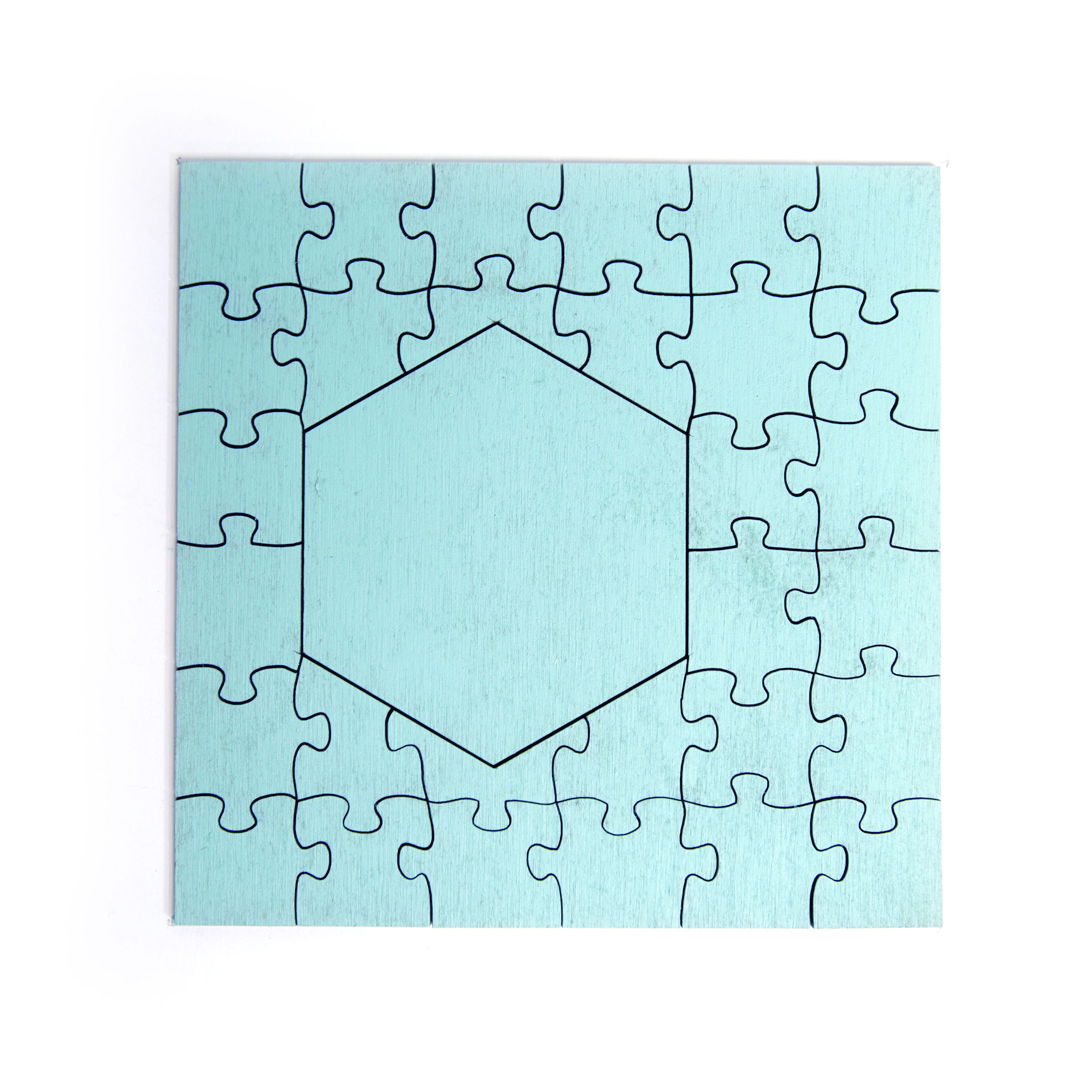 Mint Hexagon