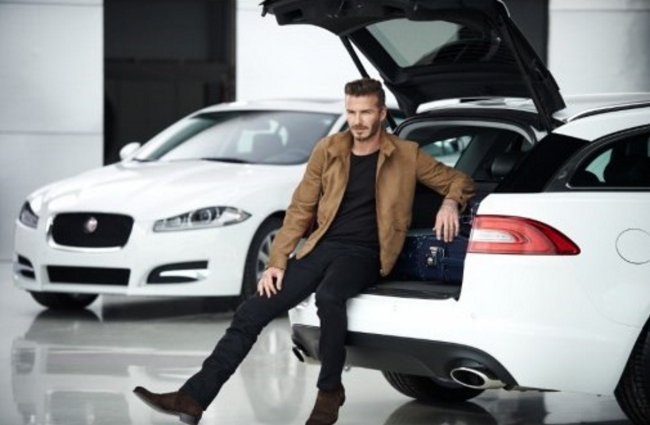 David Beckham Jaguar