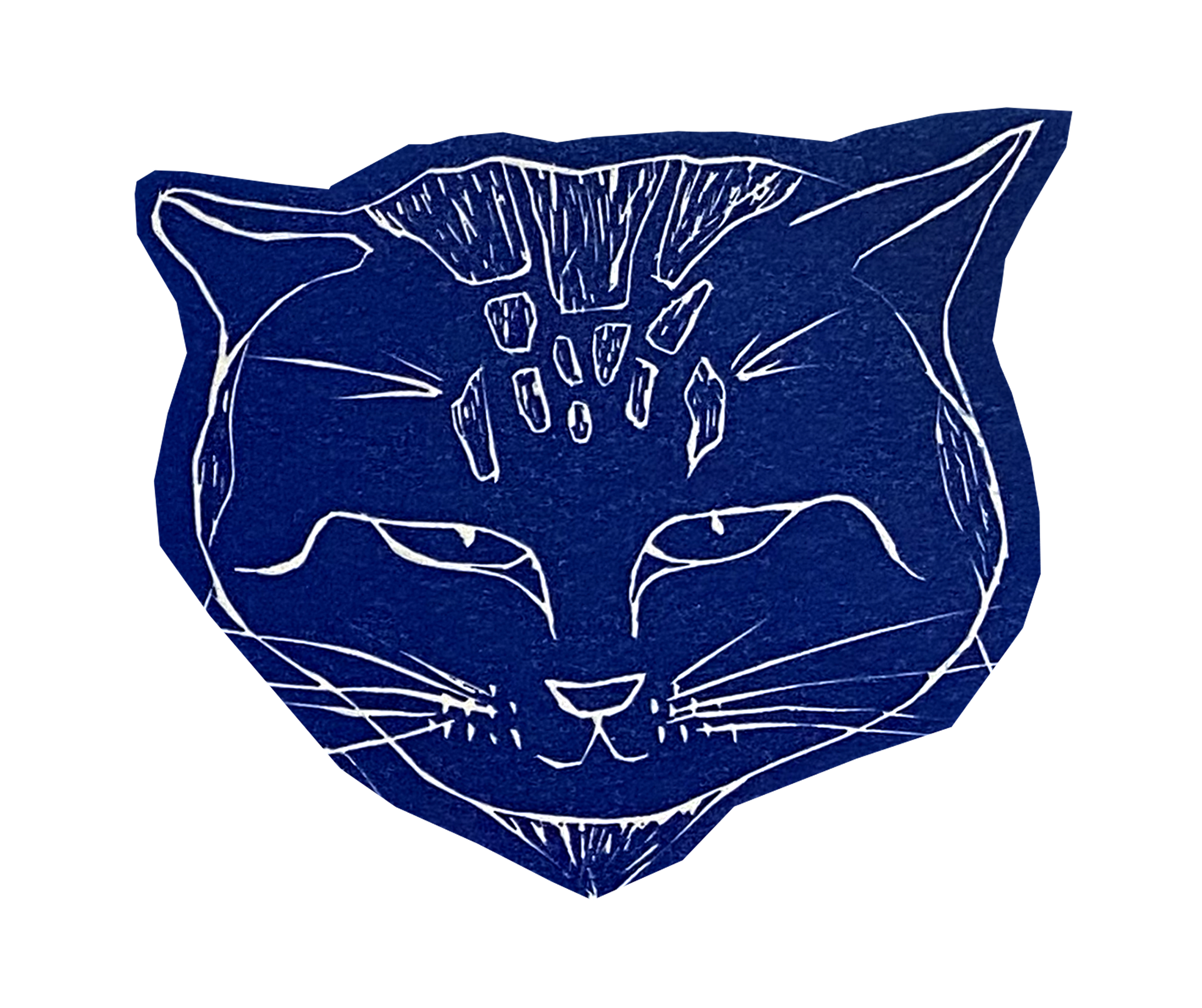 HAPPY NEW YEAR 2020! - LINOLEUM PRINT / LETTERPRESS