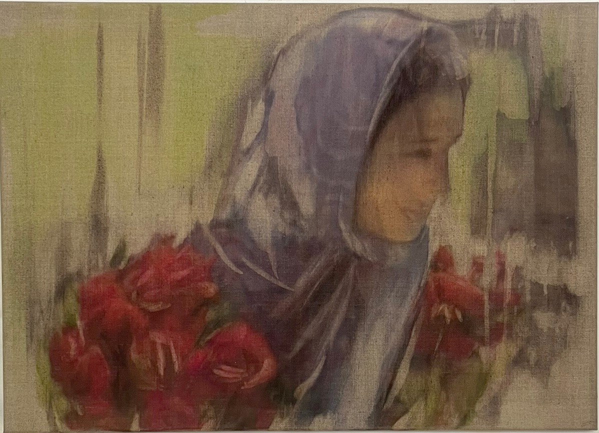 2013 — „Sofia“ — 50x70 — Öl auf Naturleinen/Oil on Canvas