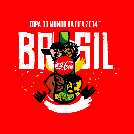 Identidade Visual Coca-Cola FIFA2014