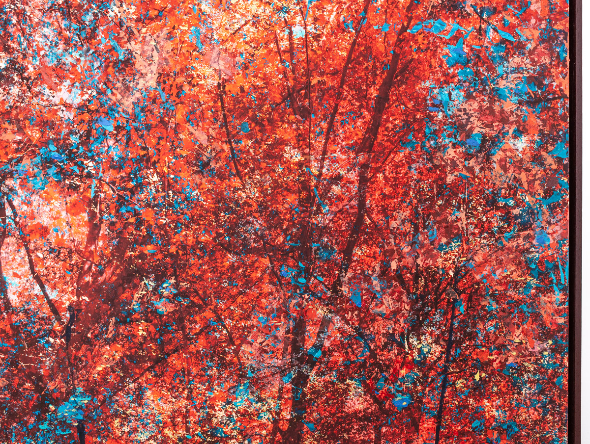 "Les Paradis", rouge - 150x100cm - 2022