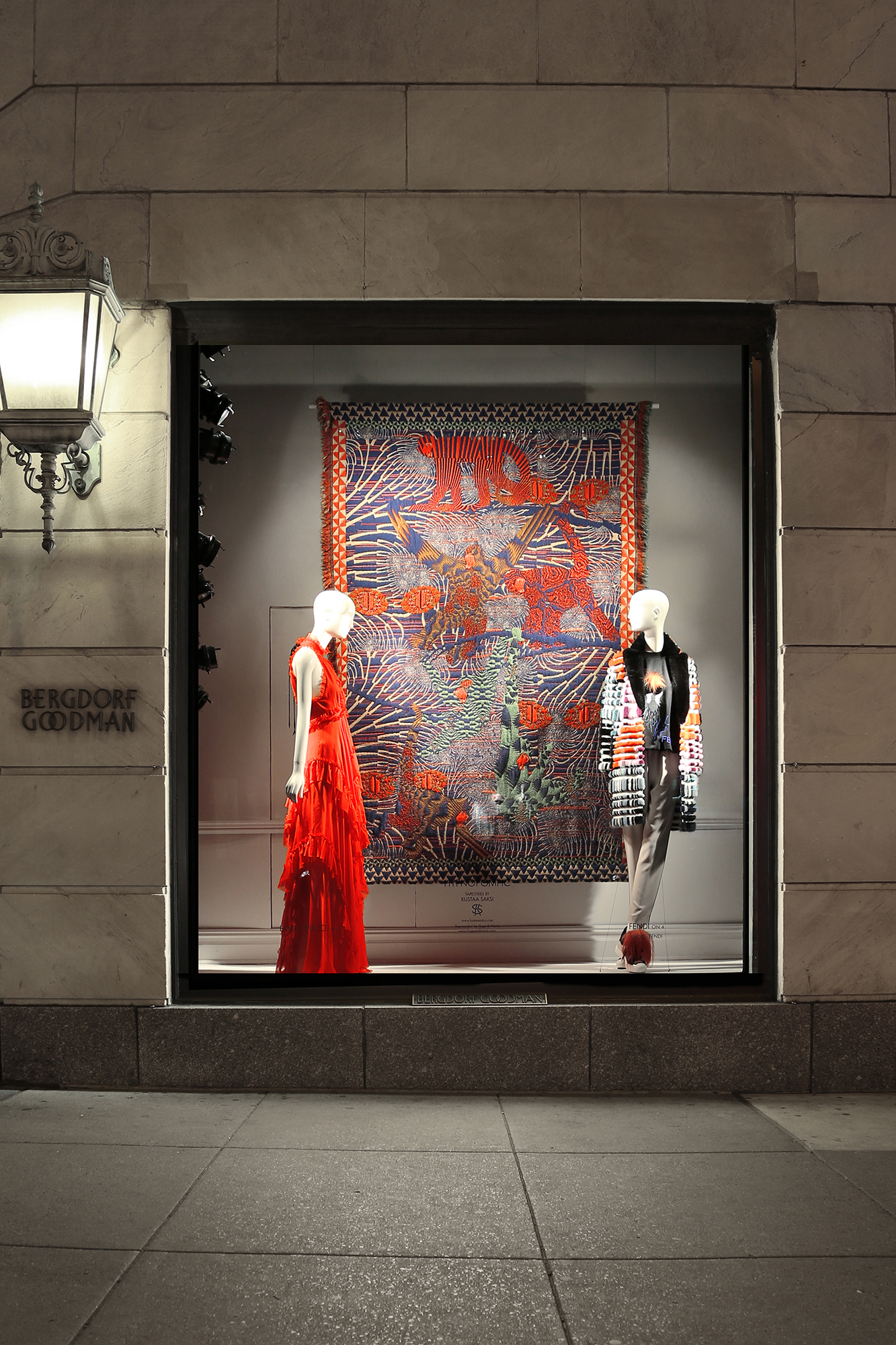 Lee Broom Illuminates Bergdorf Goodman's Menswear Windows