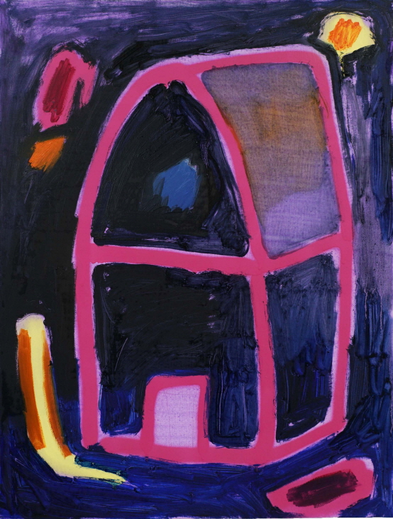 REAL Estate, 2020, oil, acrylic on canvas, 65.1x50cm.