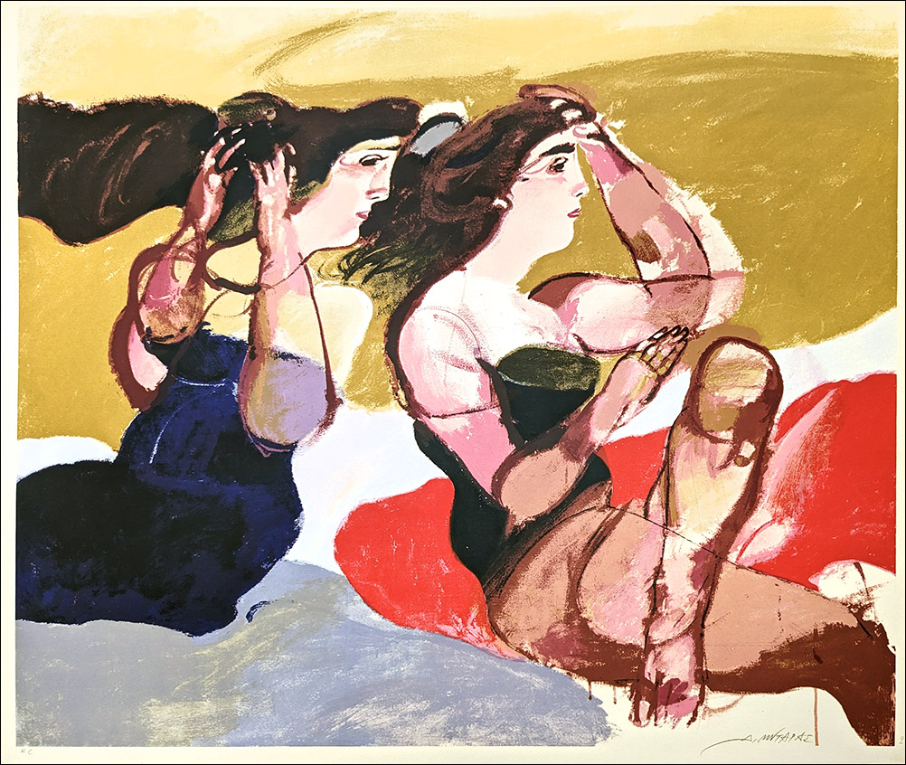 Silkscreen, 67x78,5cm, H.C.