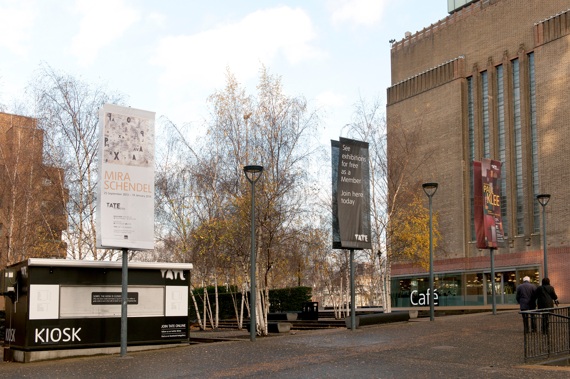 Campaign visual identity and marketing collateral for Mira Schendel exhibition at TATE Modern