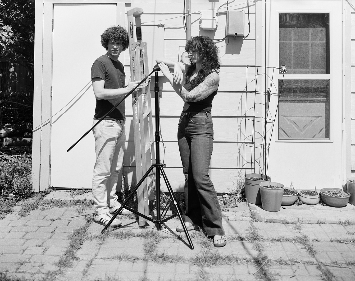 Micah and Dana, 40 x 50", inkjet print