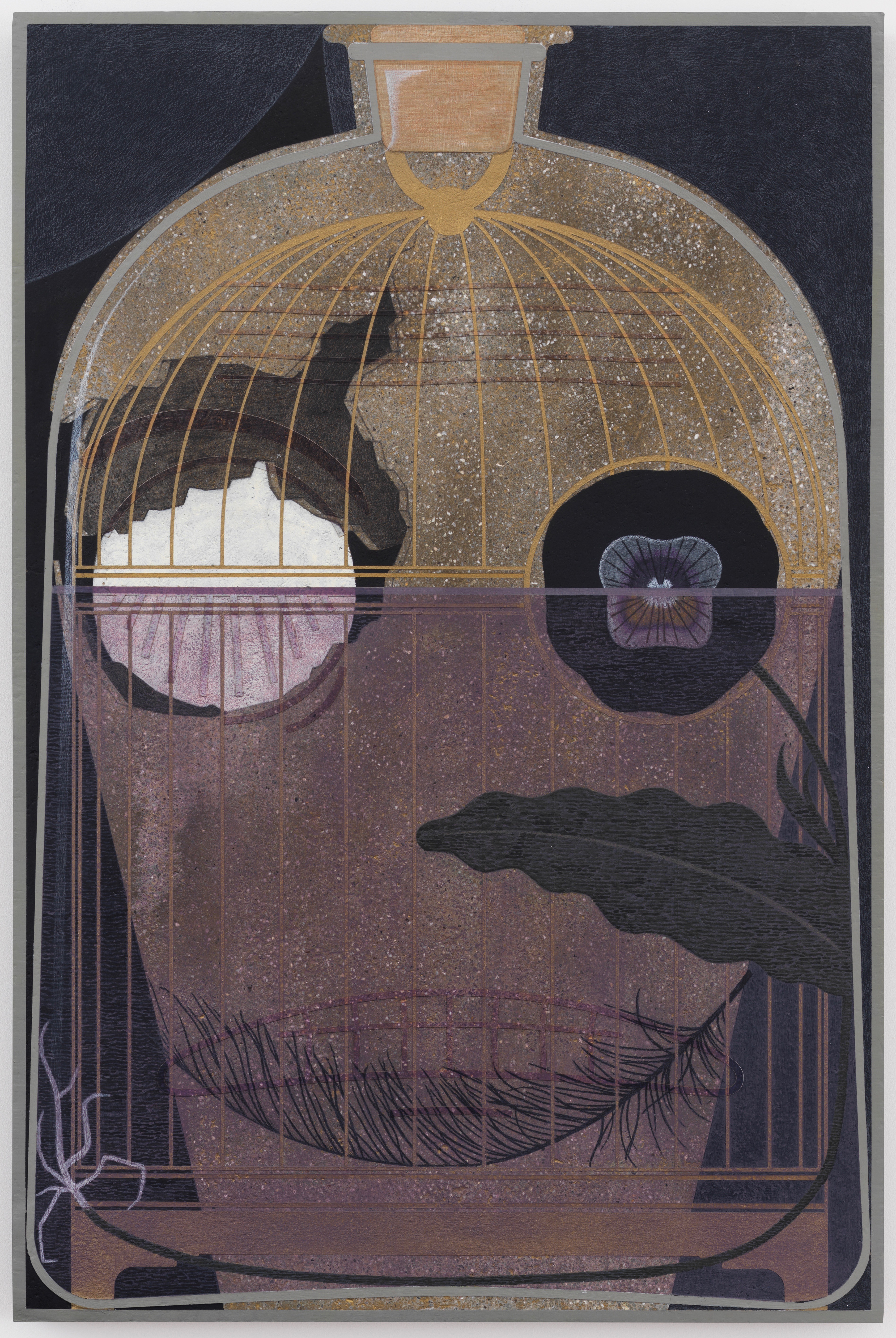 Ambivert, 27" x 18", 2019