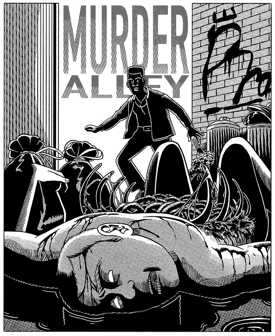 Murder Alley, Short story, personal work, 2023