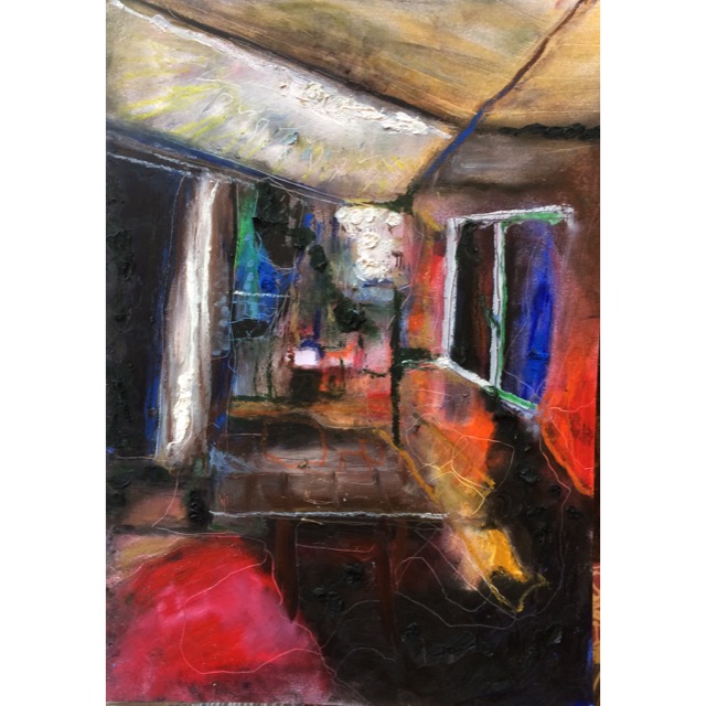 The Safe House | pastel on paper | 2018
