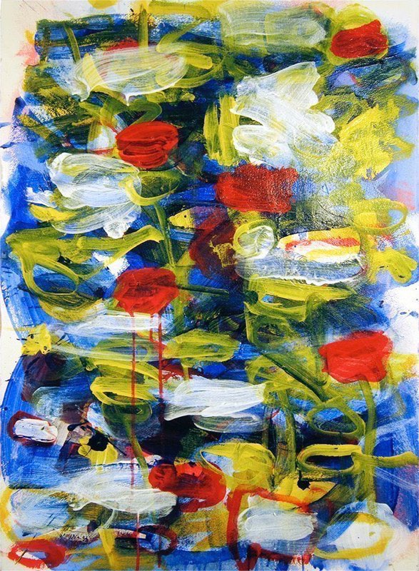 Forest 2013acrylic/paper  22x30”