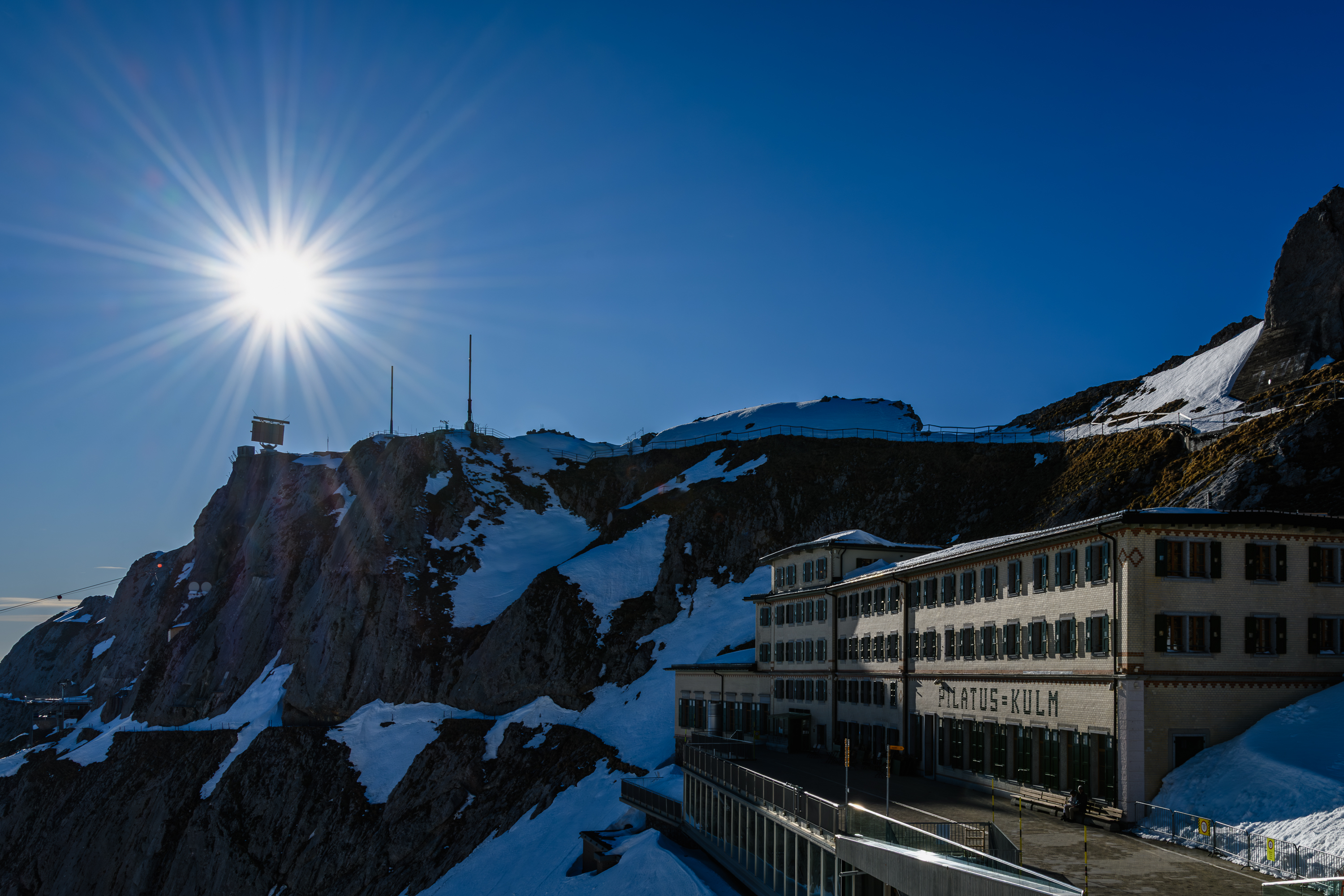 Hotel Pilatus Kulm.