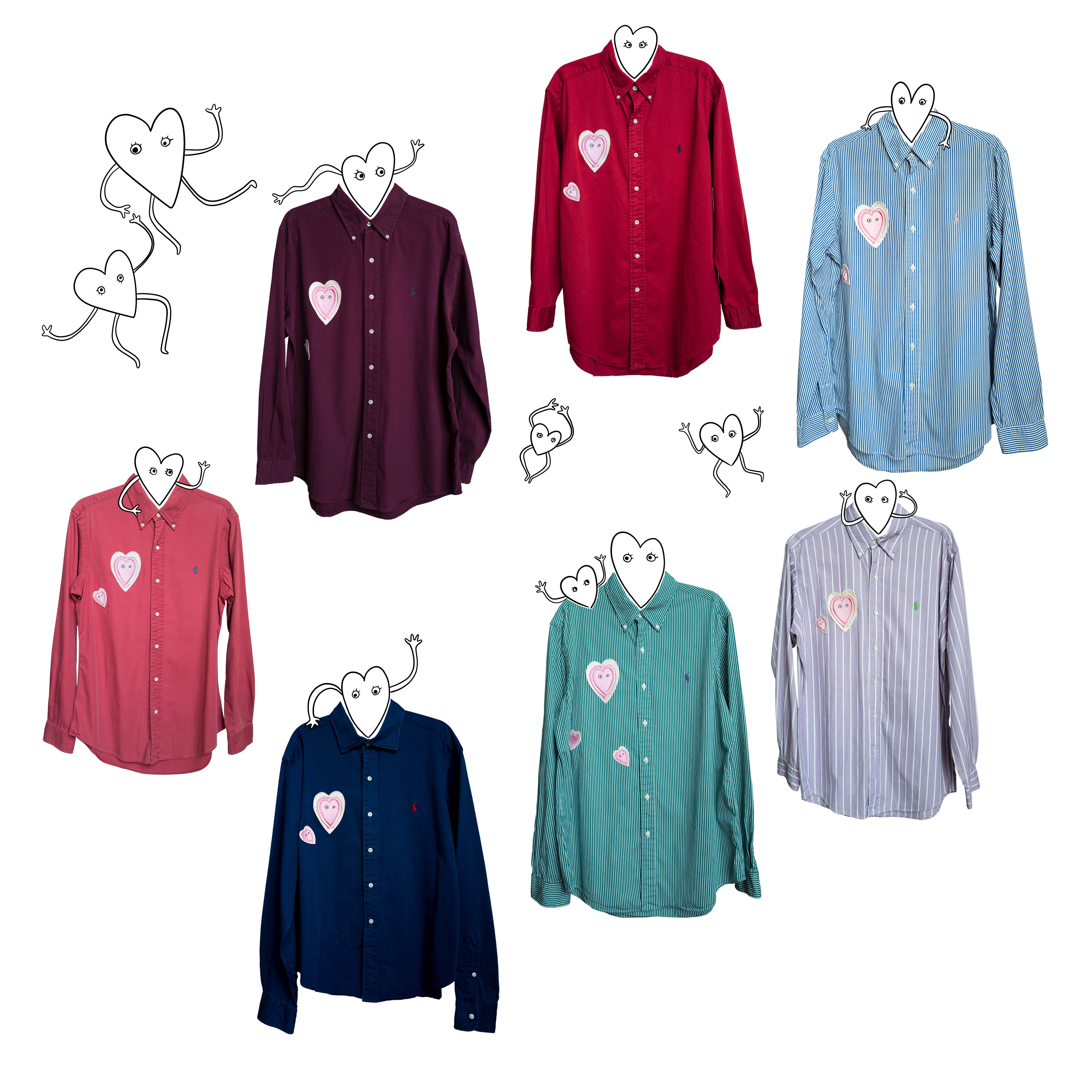 CUCKOO X POPSIZ Upcycled Shirts