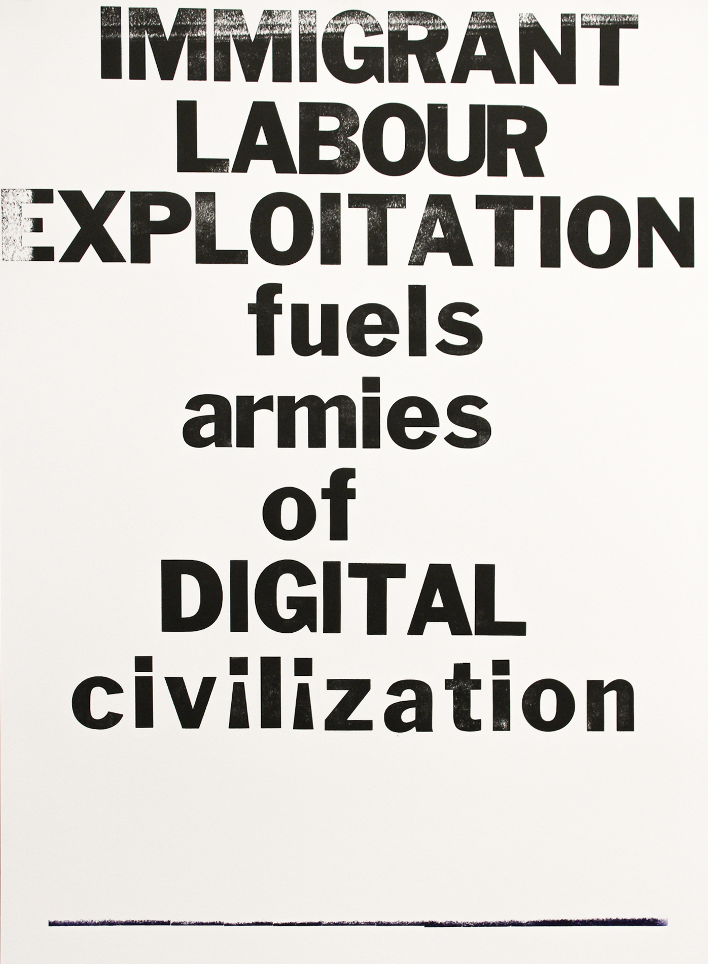 civilization, 23x35 in