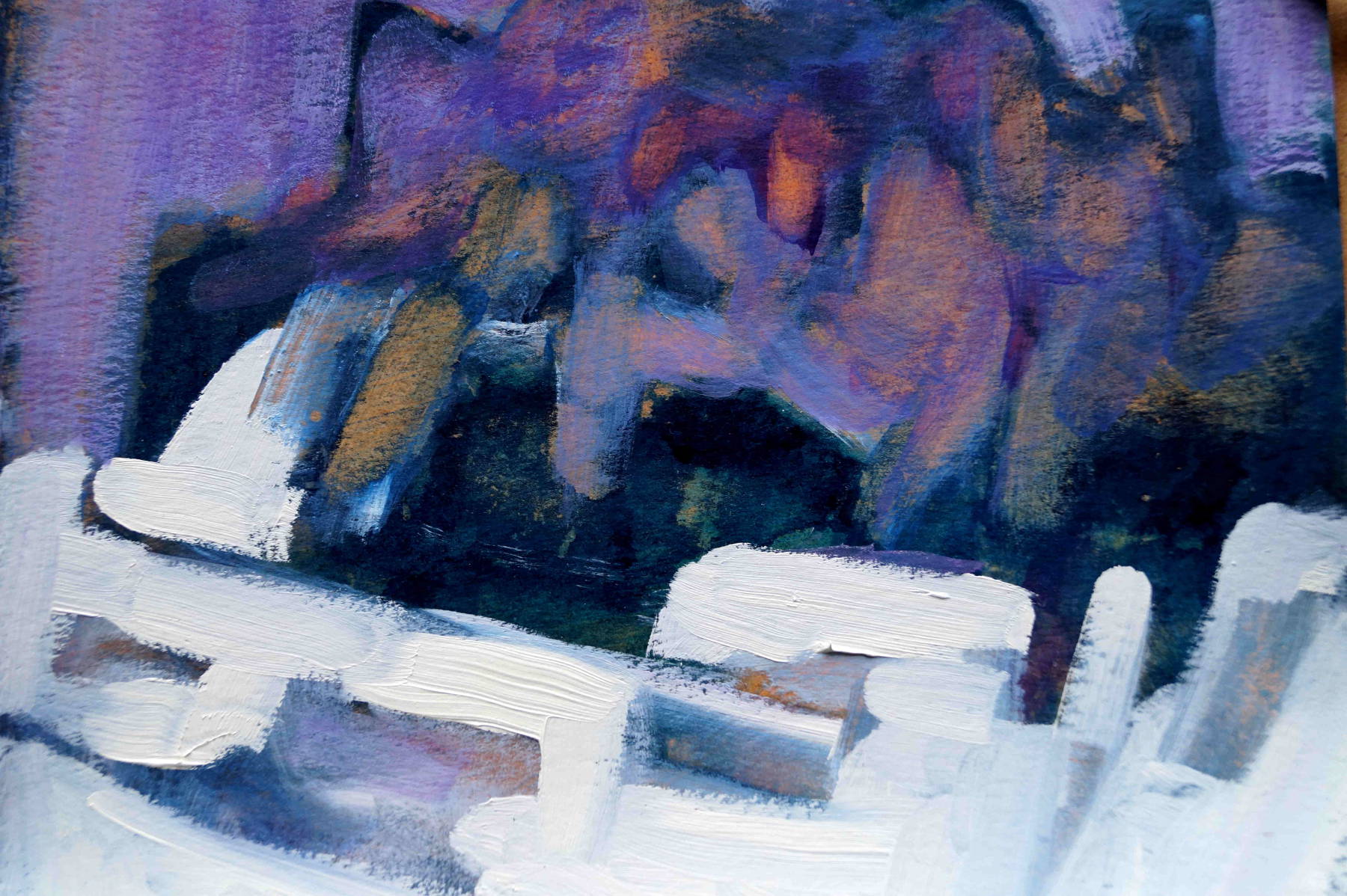 O.T. Mischtechnik auf Papier, 17,3cm x 23cm, 2017