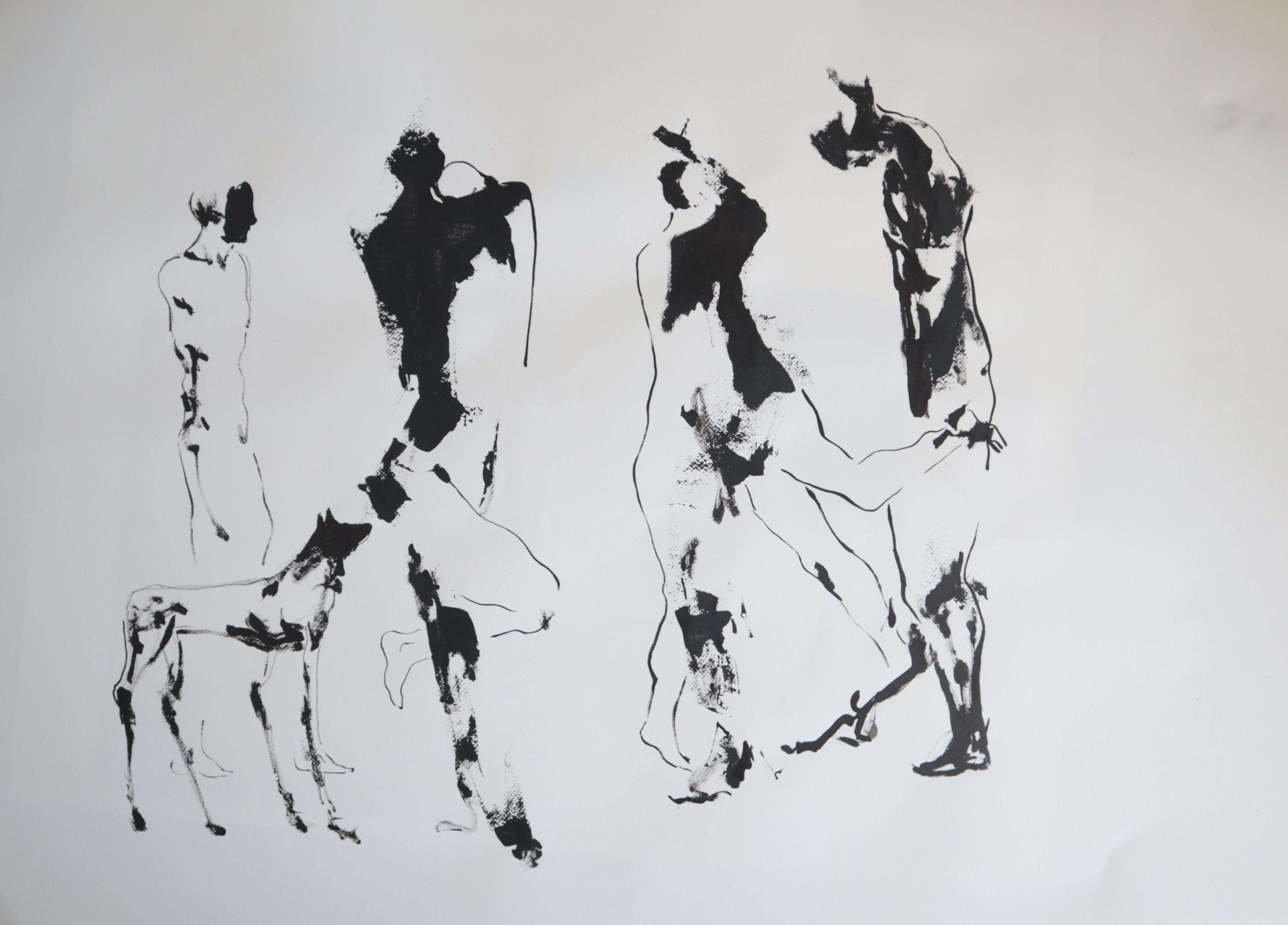 The stranger, 102x72cm, 2021