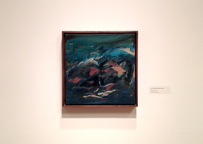 Look, Another Wave, 12 x 12," 2013