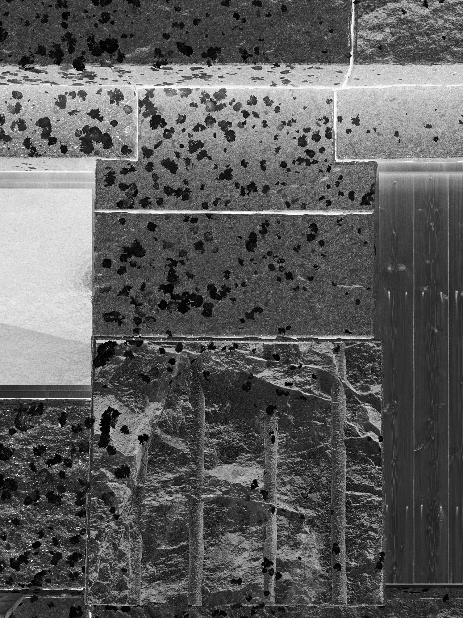 'House for Lichen', Rural Victoria, 2024, detail view