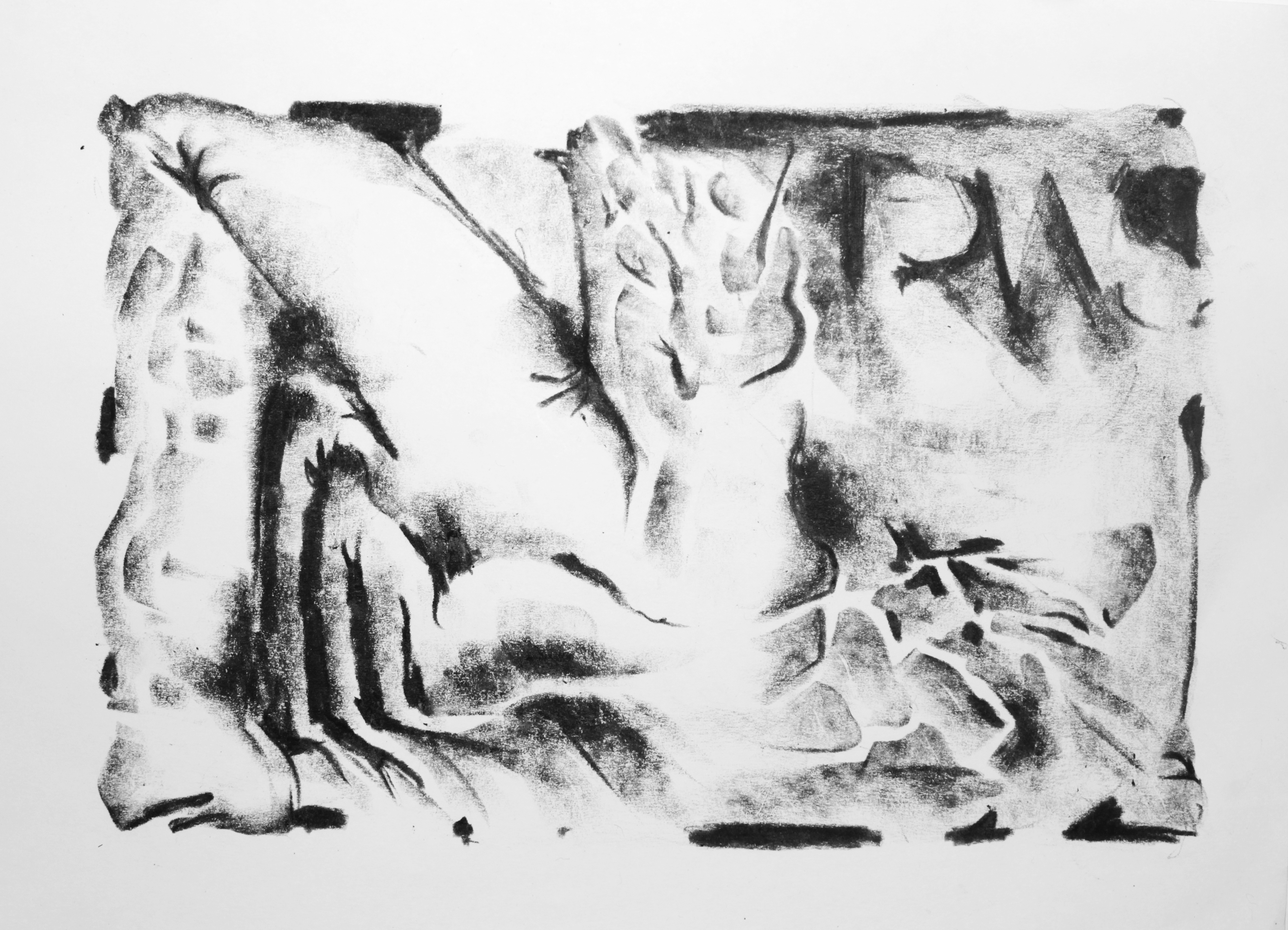 "Qaves series" - A4 - Wax colour - 2015.