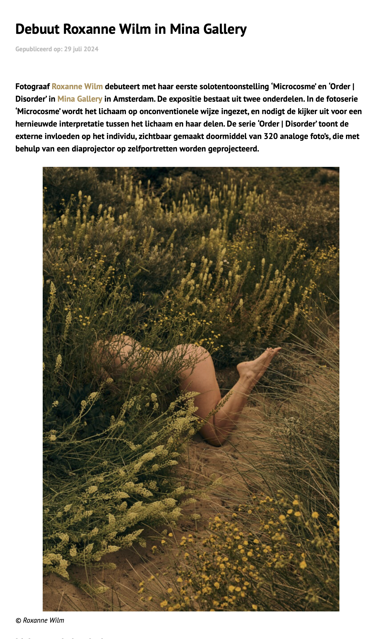 Interview PF Magazine